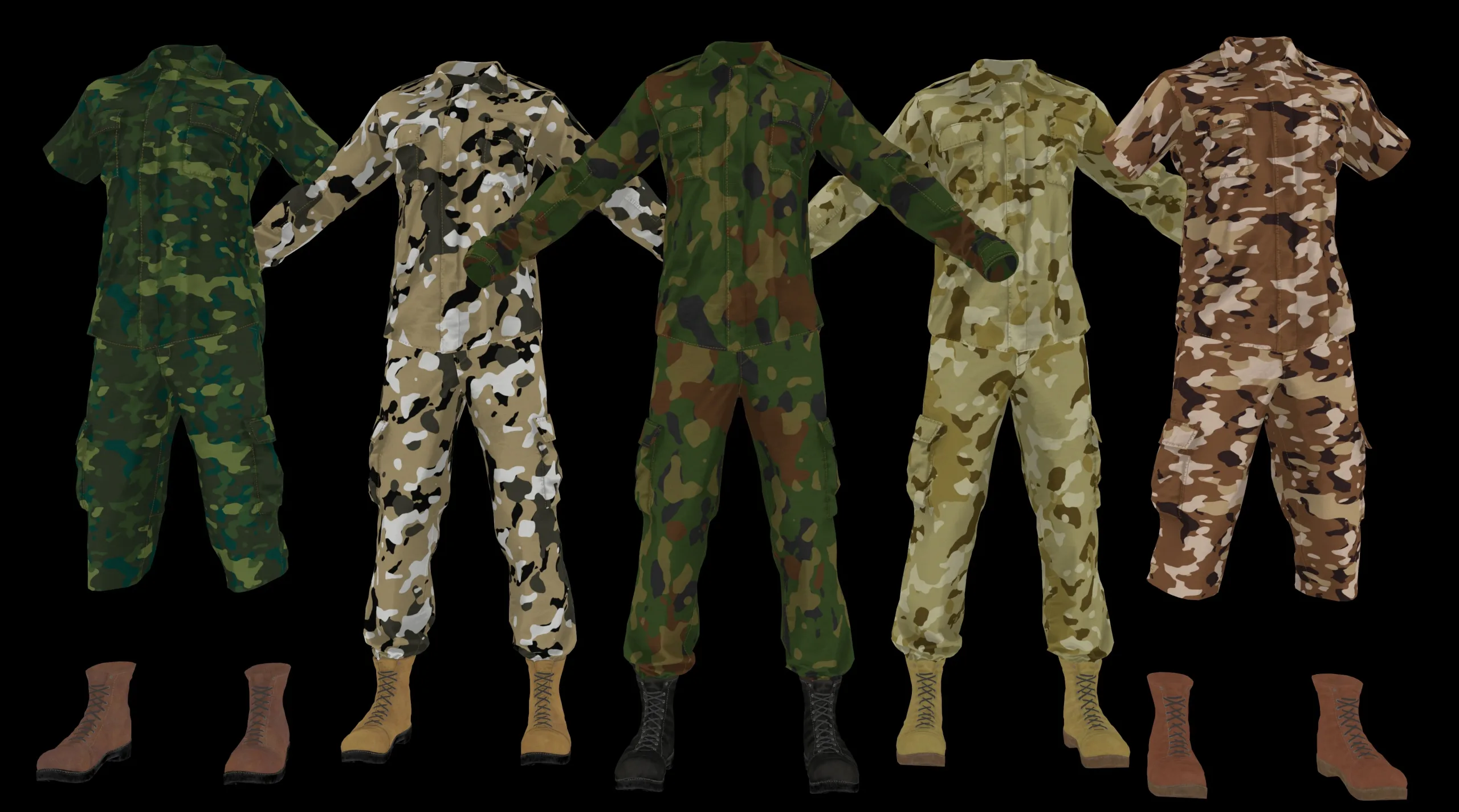 Camouflage Clothes 01