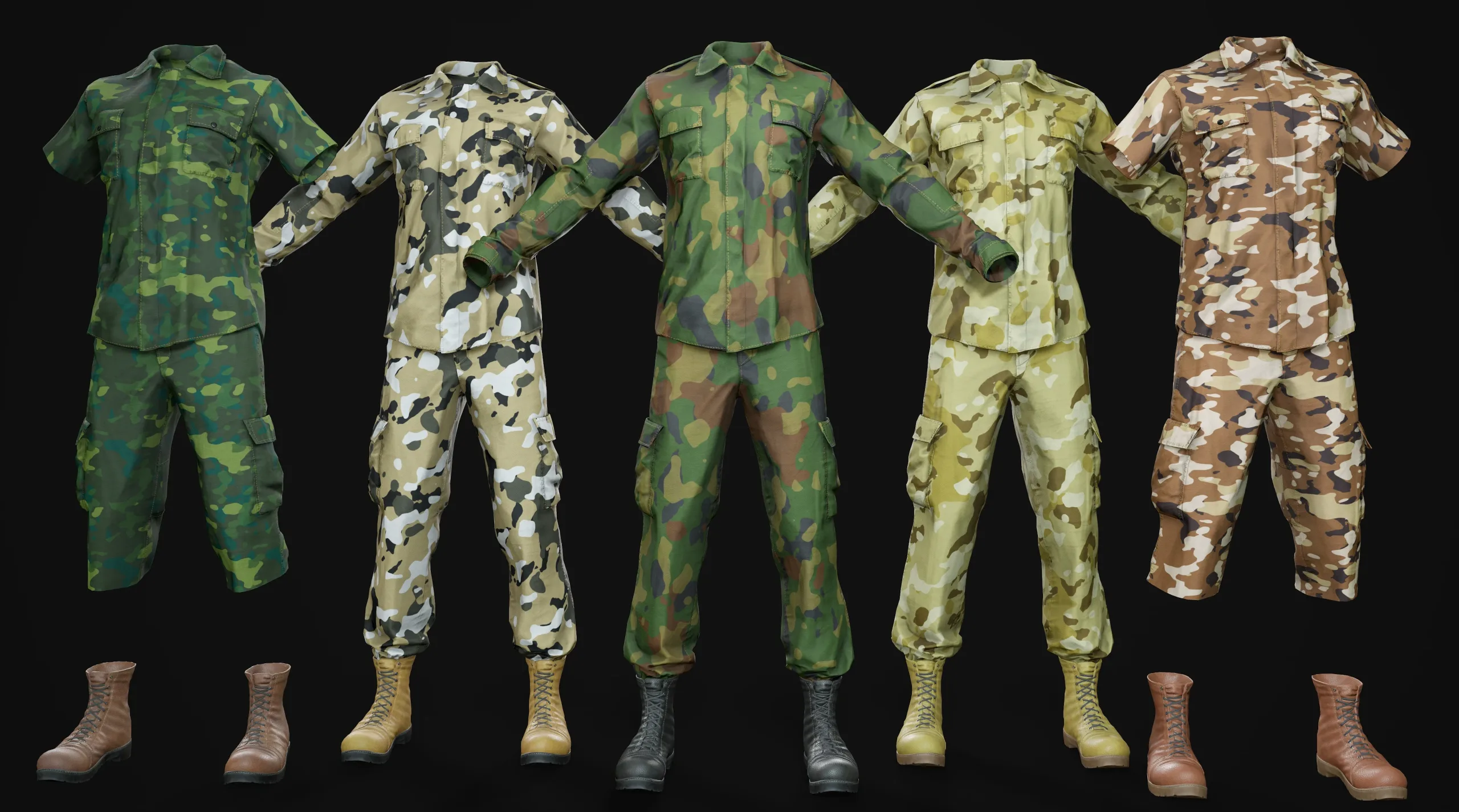 Camouflage Clothes 01