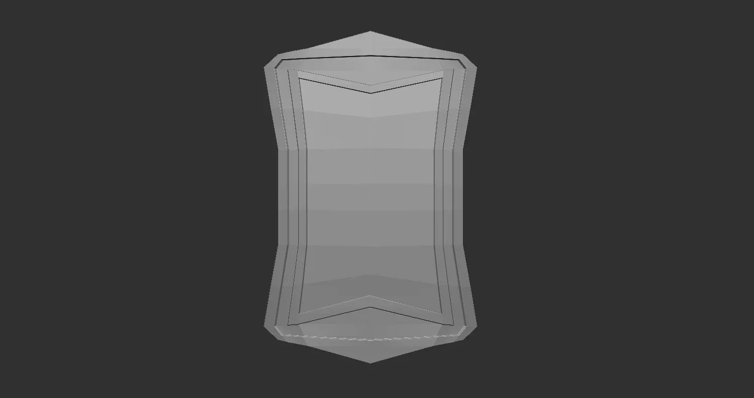 30 Low-poly medieval fantasy shield base mesh shapes IMM and 5 strap shapes zbrush set and fbx, obj files.