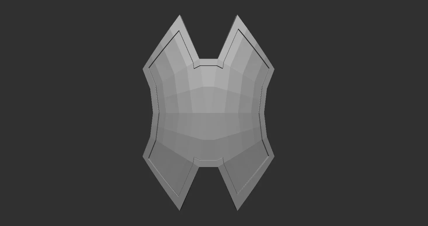 30 Low-poly medieval fantasy shield base mesh shapes IMM and 5 strap shapes zbrush set and fbx, obj files.