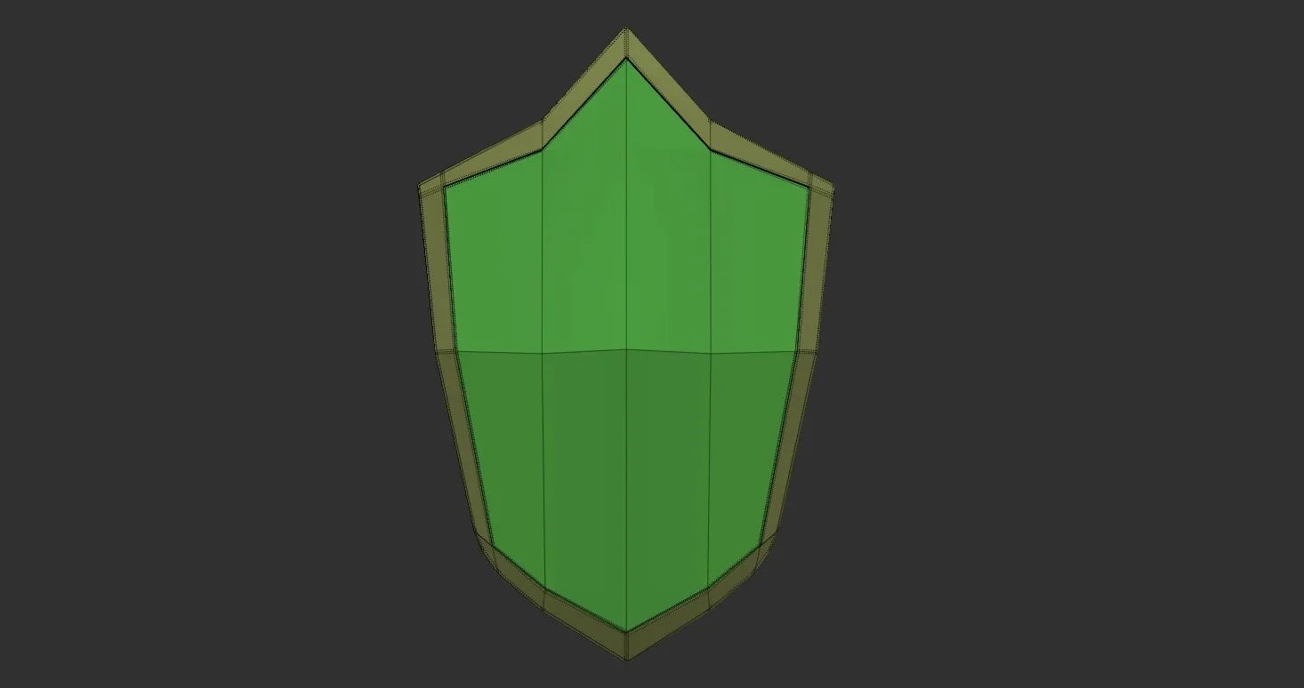 30 Low-poly medieval fantasy shield base mesh shapes IMM and 5 strap shapes zbrush set and fbx, obj files.