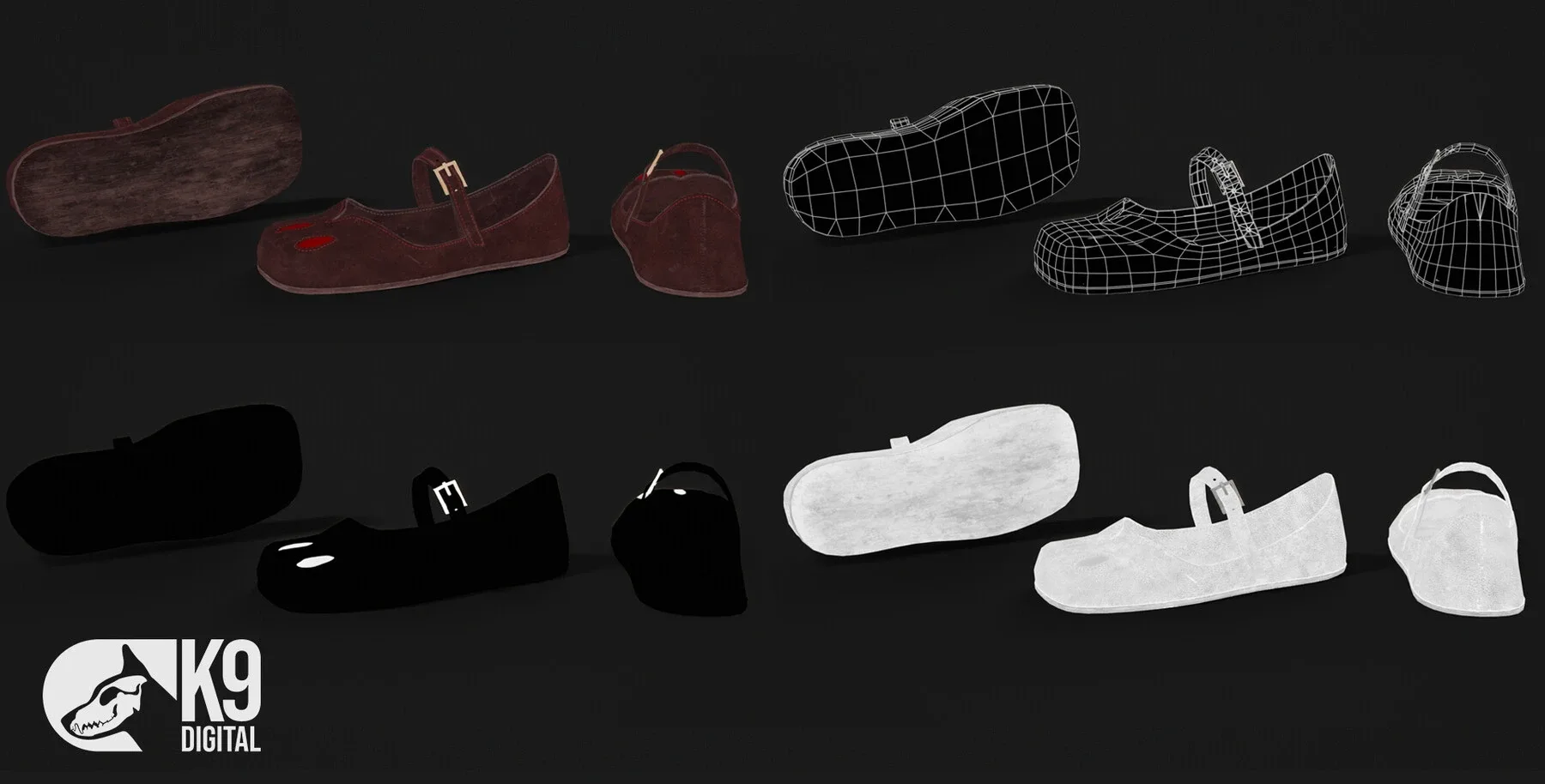 Medieval / Fantasy / Leather Shoe Pack VOL1