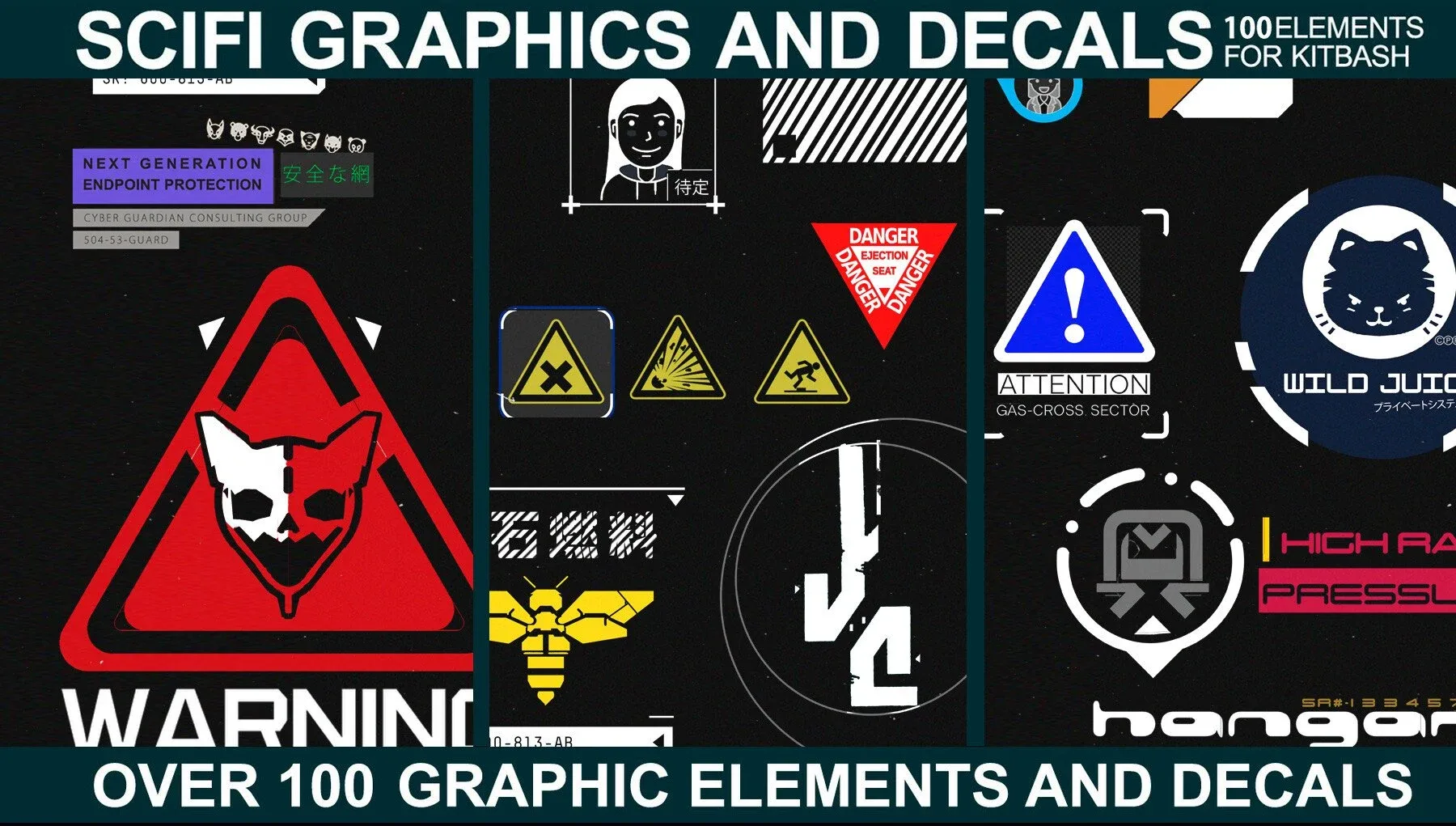 Ultimate Sci-fi Decals Bundle