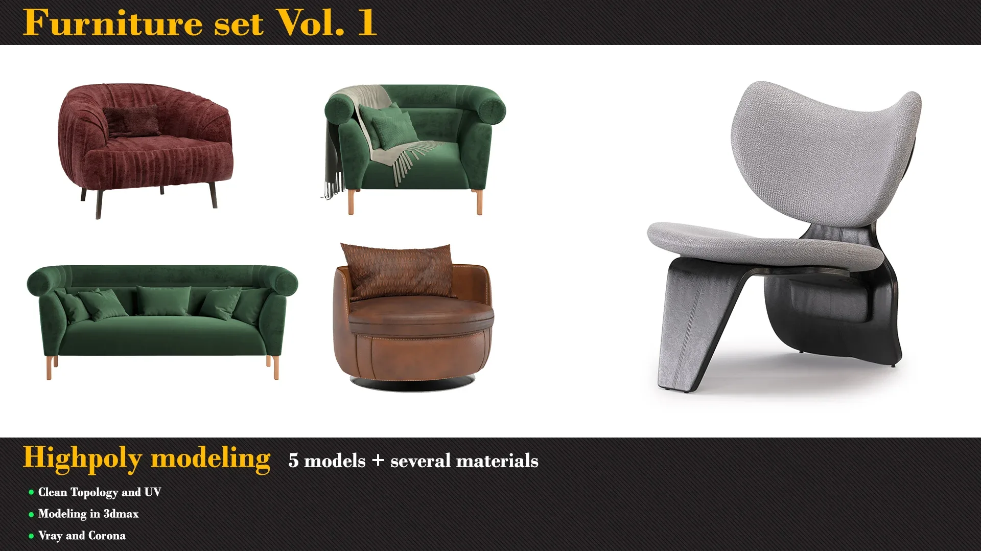 Furniture Set Vol. 1