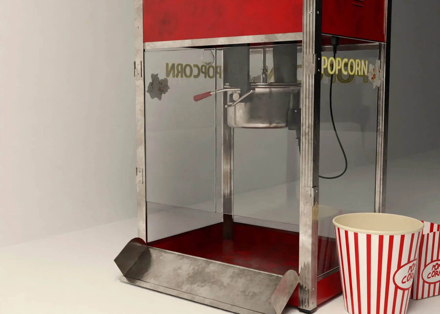 popcorn popping machine