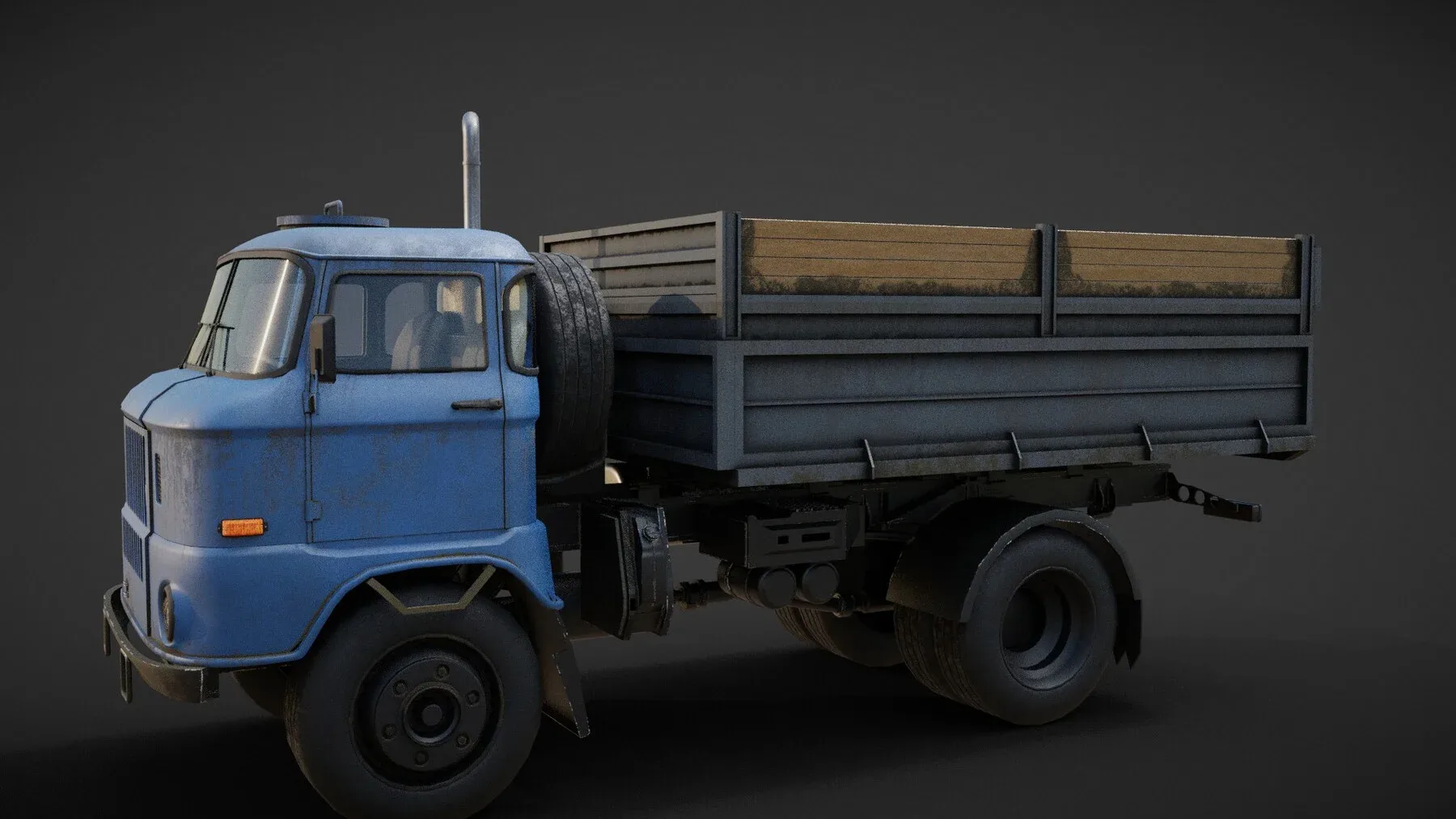 Heavy lorry truck