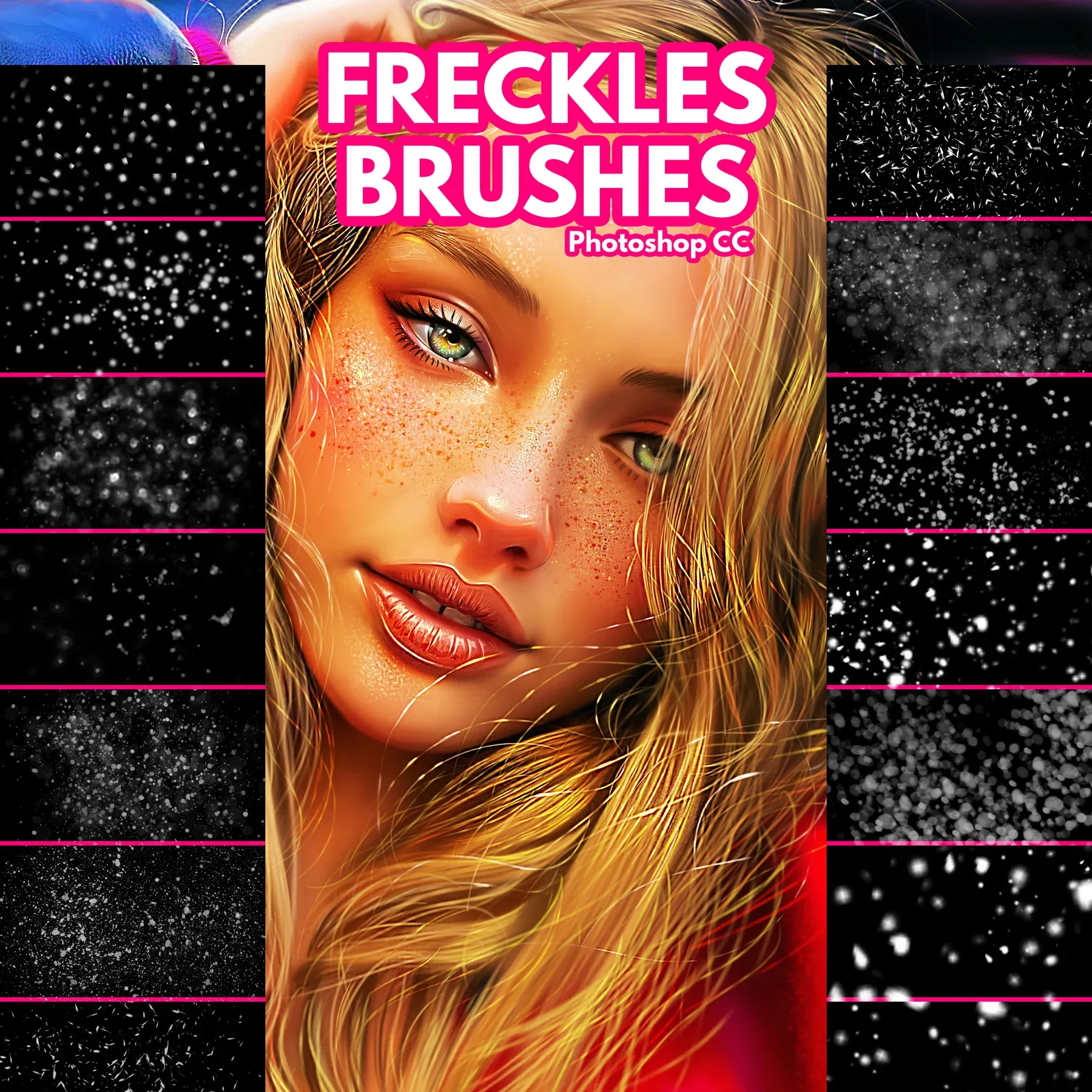 Freckles Brushes for Photoshop