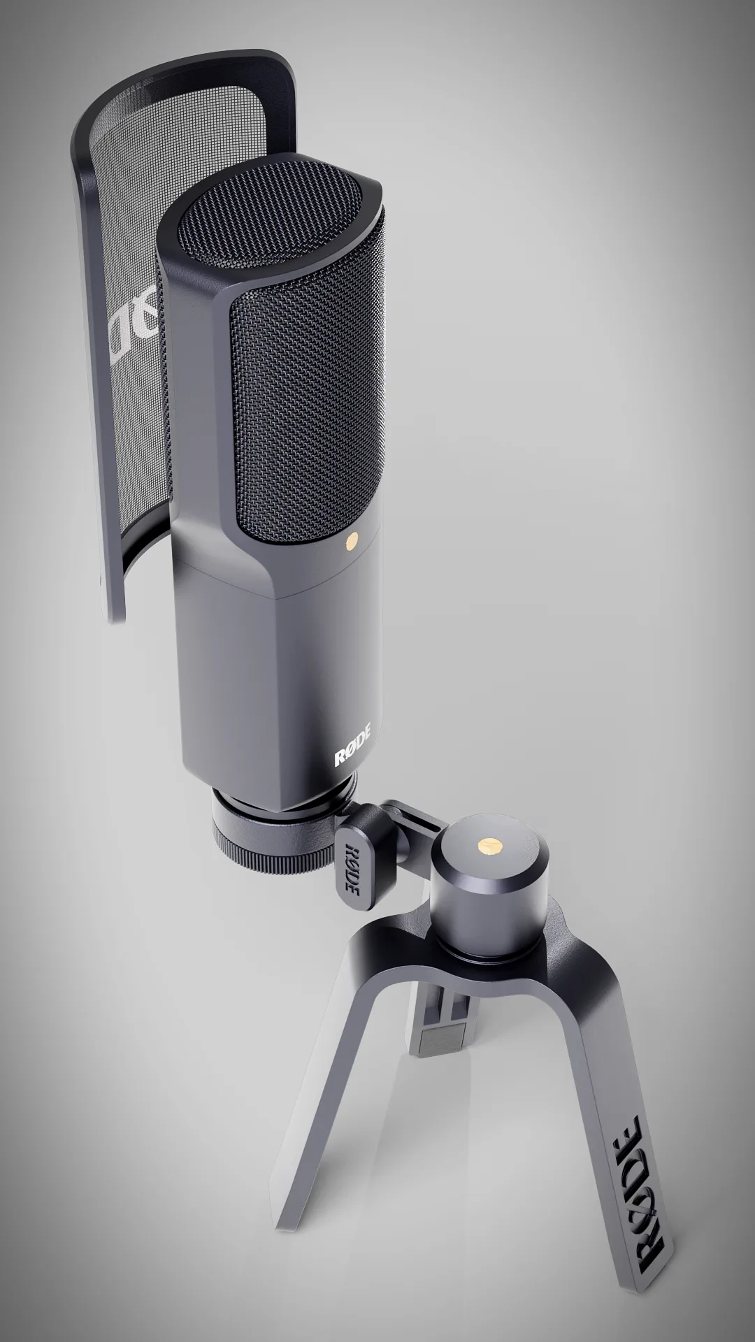 BLENDER: The Rode NT microphone creation masterclass