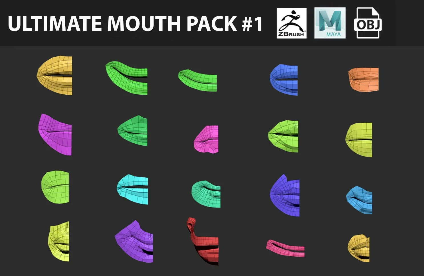 Ultimate Mouth Pack Models #1