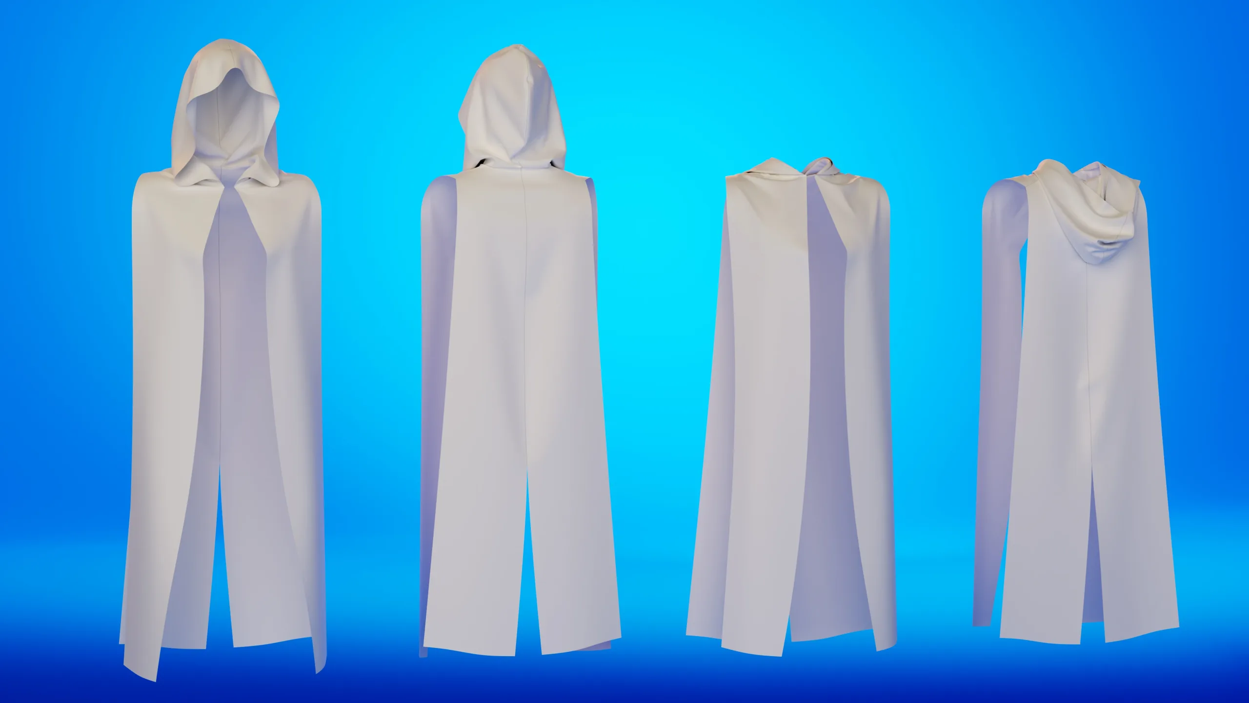 10 + 8 Capes Basemesh Models + Reference Images for texturing + Bonus + Project Files