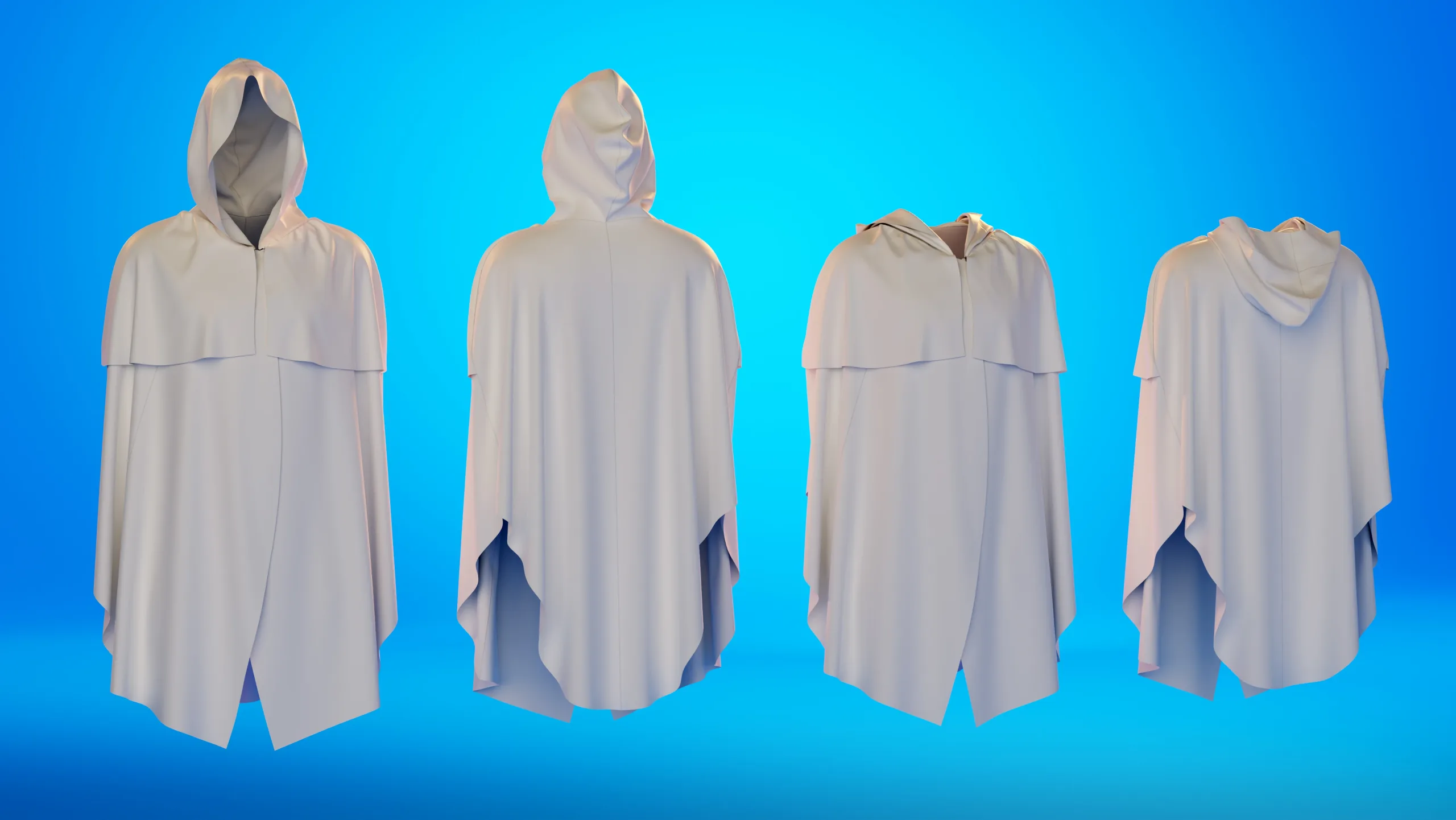 10 + 8 Capes Basemesh Models + Reference Images for texturing + Bonus + Project Files