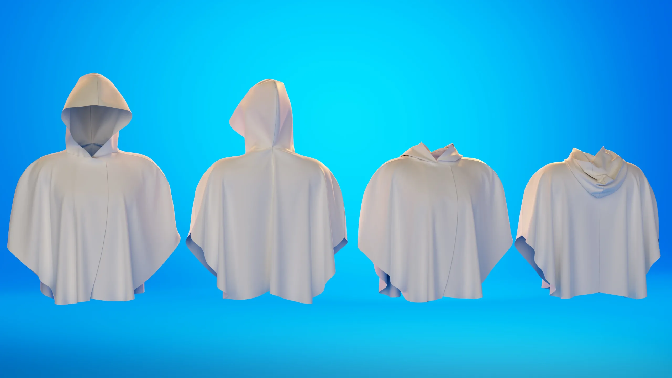 10 + 8 Capes Basemesh Models + Reference Images for texturing + Bonus + Project Files