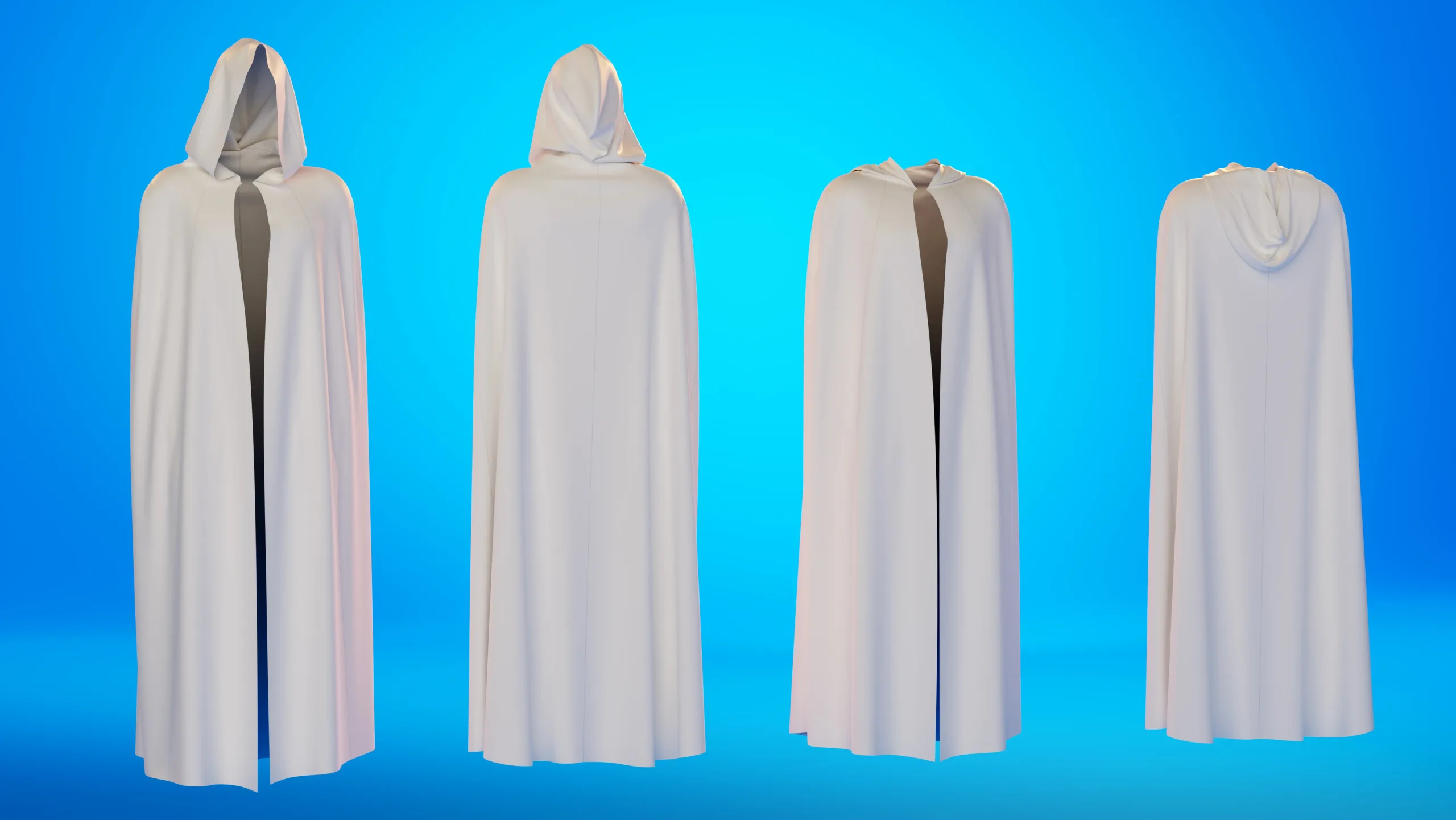 10 + 8 Capes Basemesh Models + Reference Images for texturing + Bonus + Project Files