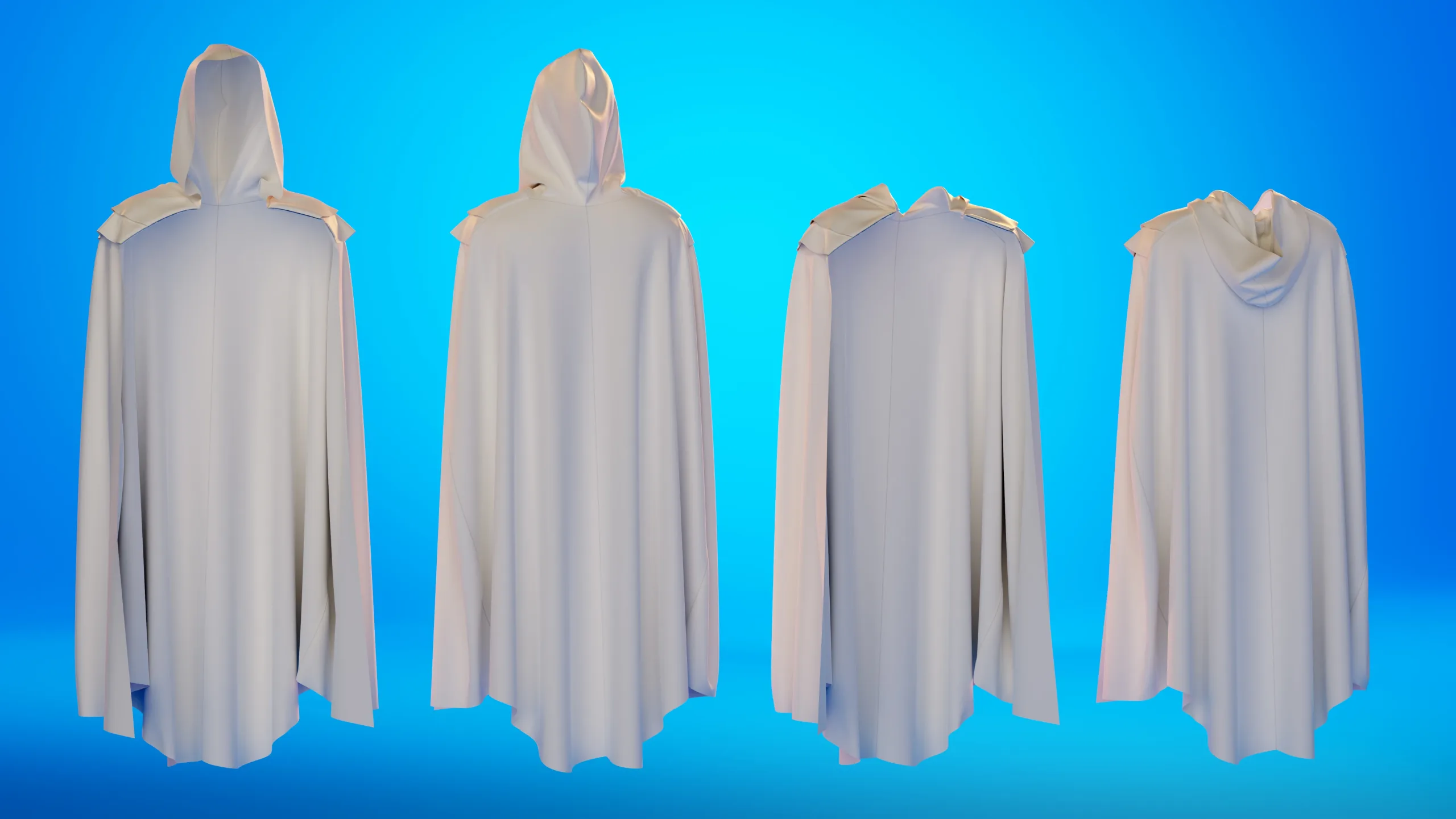 10 + 8 Capes Basemesh Models + Reference Images for texturing + Bonus + Project Files