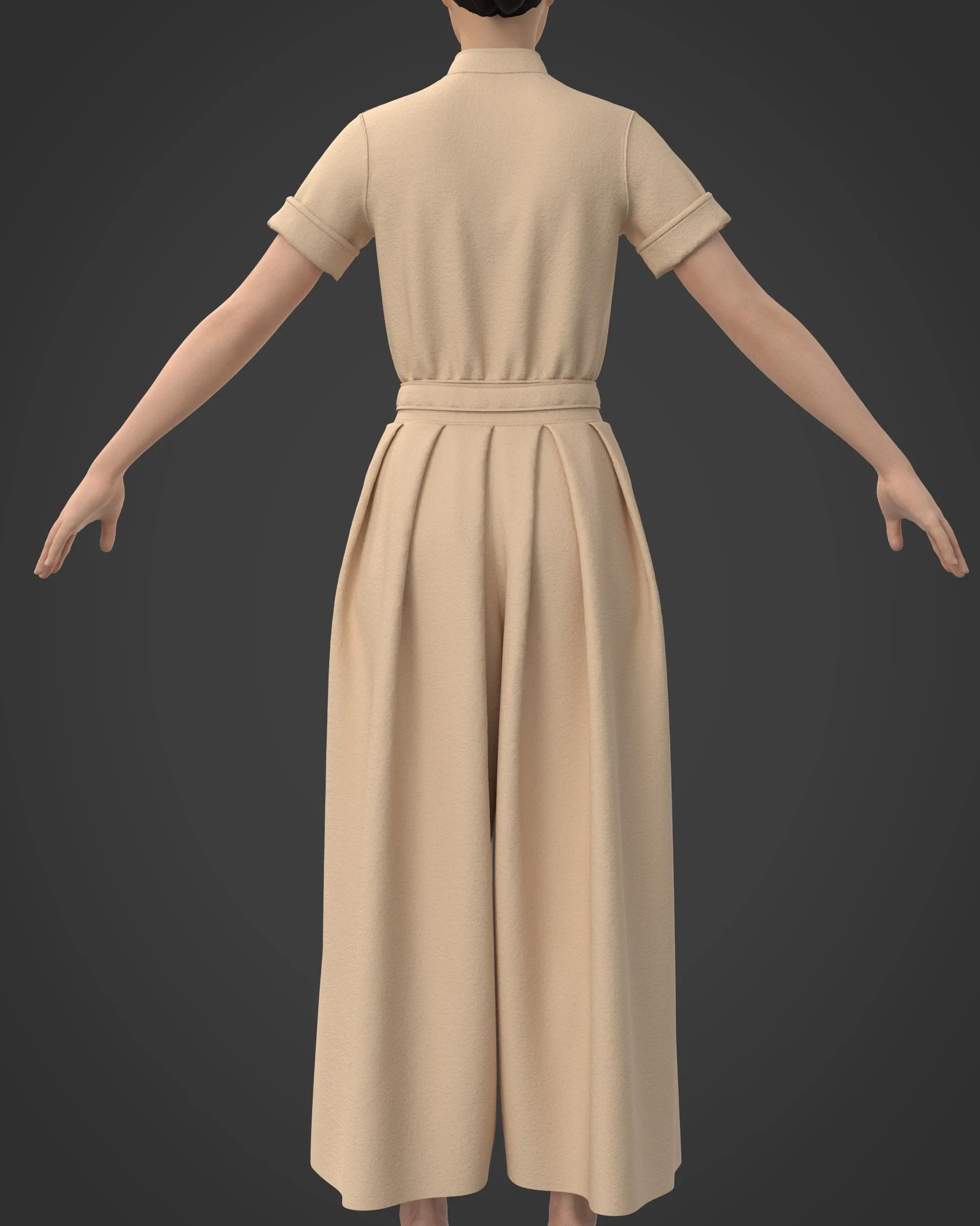 7 Women's Long Jumpsuit + Zprj +Fbx +Obj