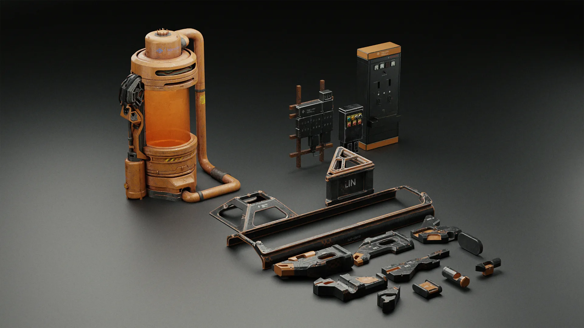 Industrial Sci-Fi Lab Pack