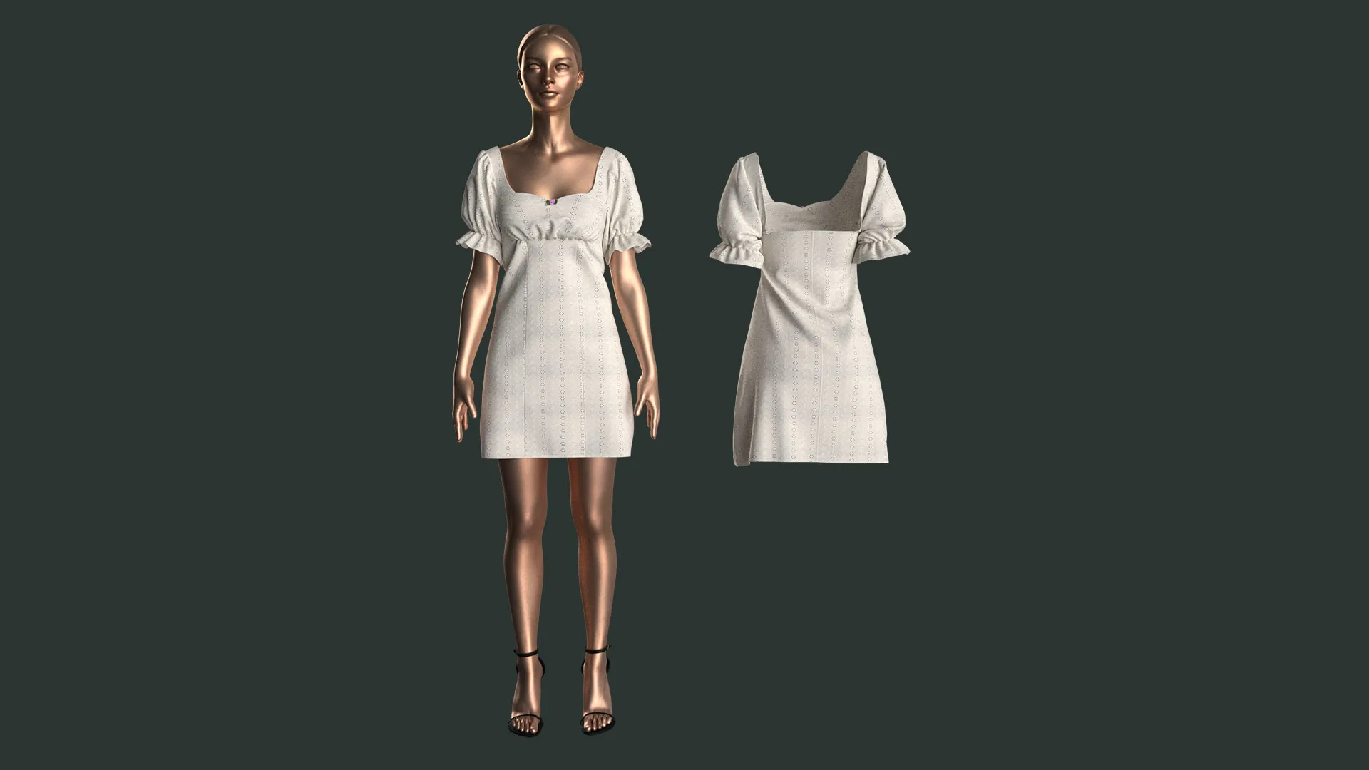 3 Dress made in Marvelous / Clo3D