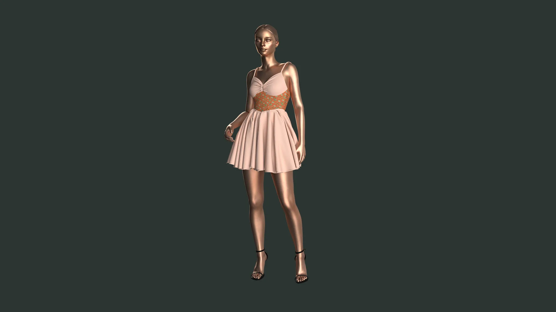 3 Dress made in Marvelous / Clo3D