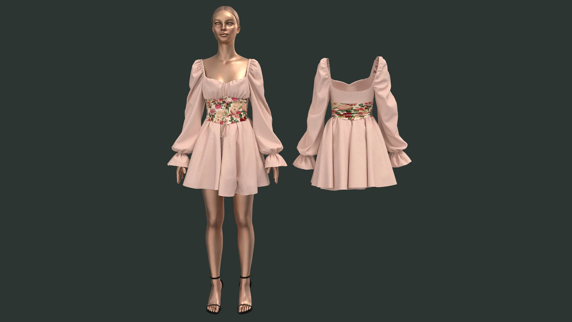 3 Dress made in Marvelous / Clo3D