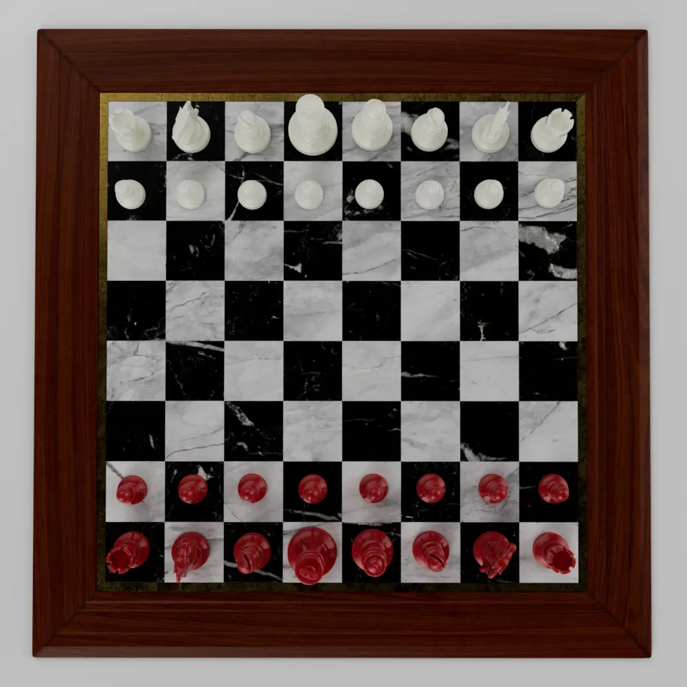 Realistic Chess Set