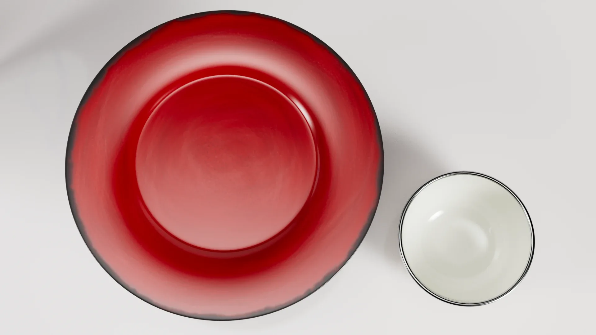 Three Style Dinnerware Set - Plates and Bowl