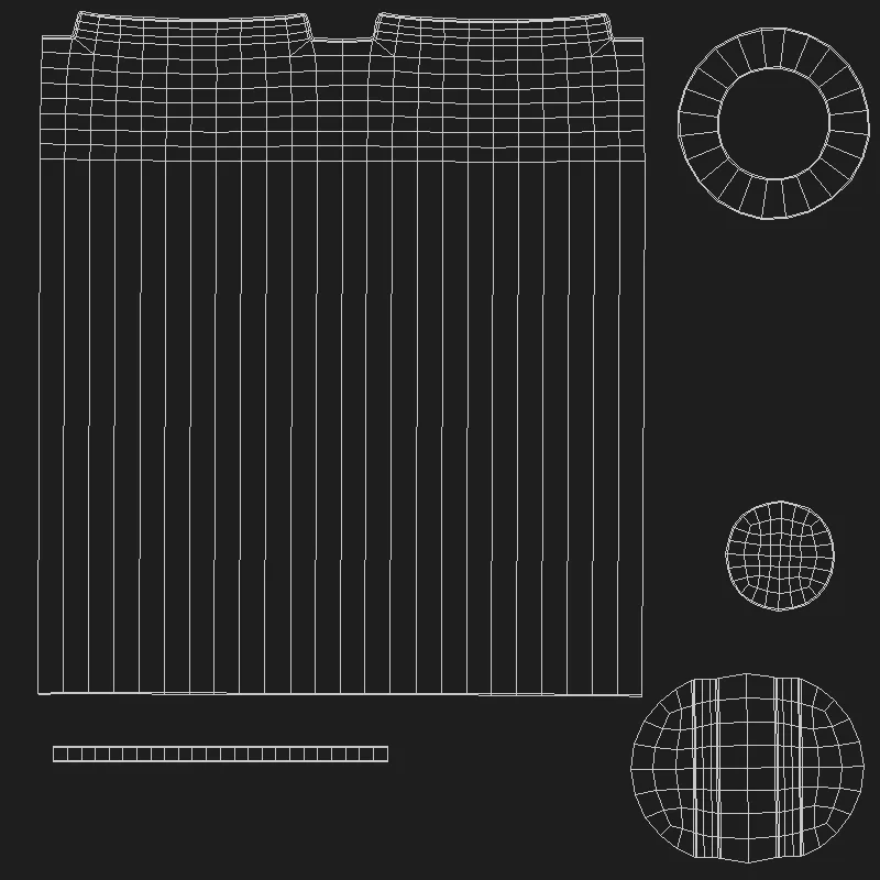 Realistic Fashion Eyeglasses FlippedNormals