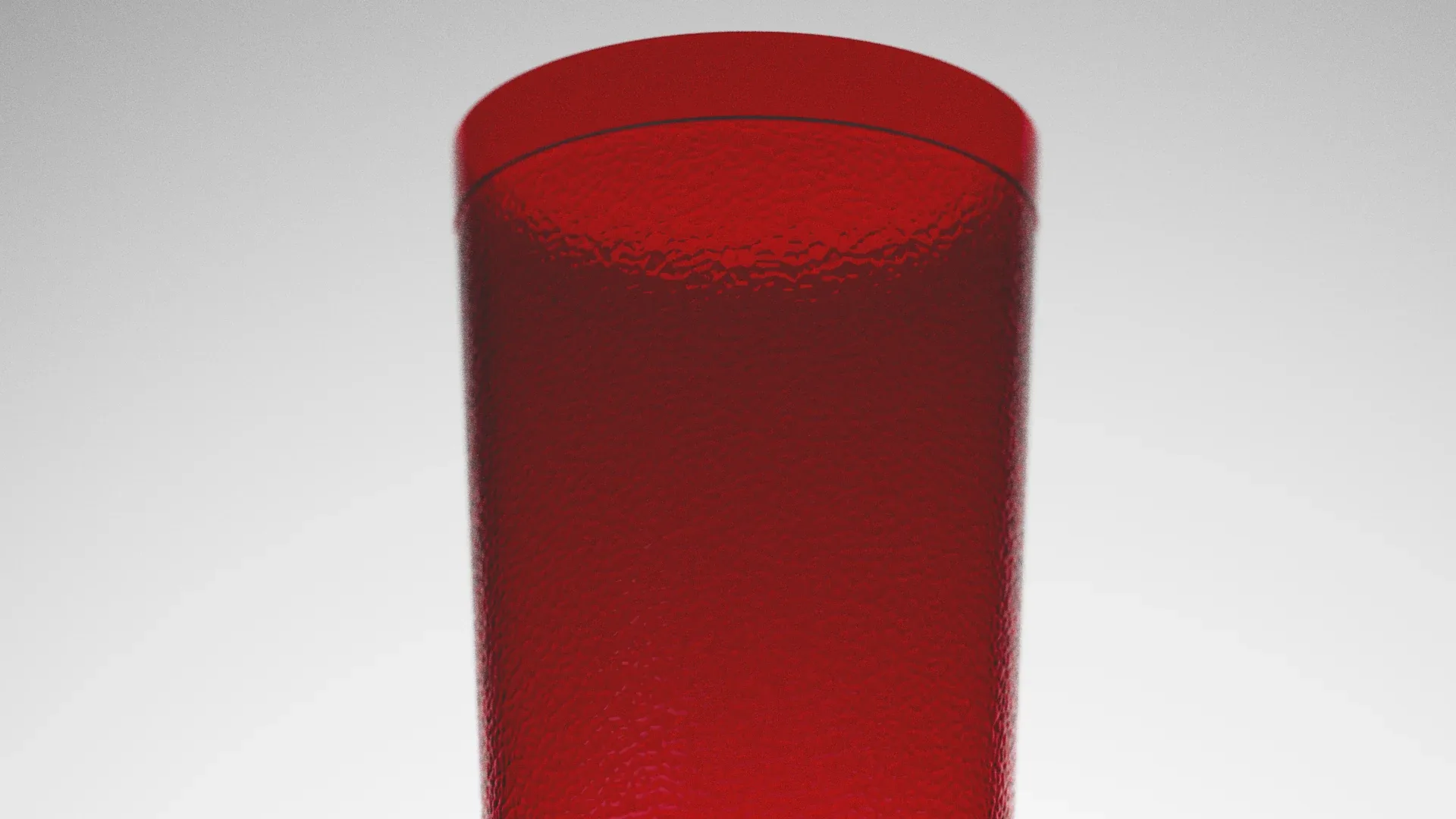 Realistic Plastic Tumbler Cup