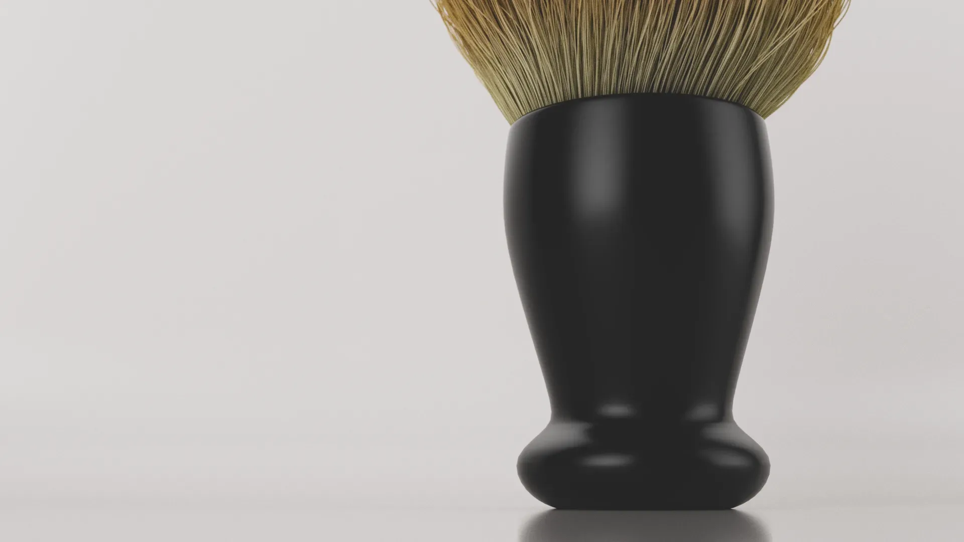 Realistic Shaving Brush