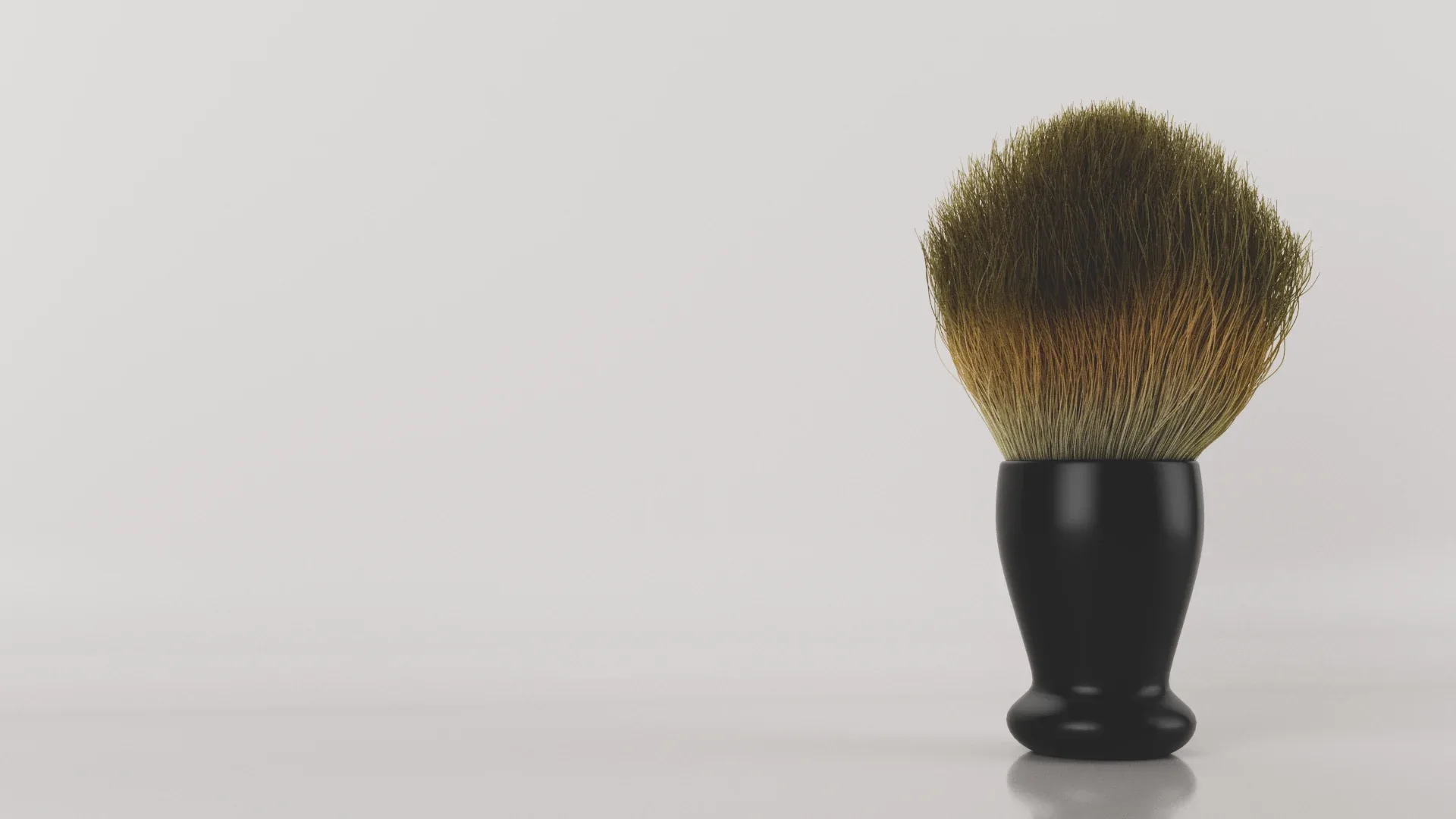 Realistic Shaving Brush