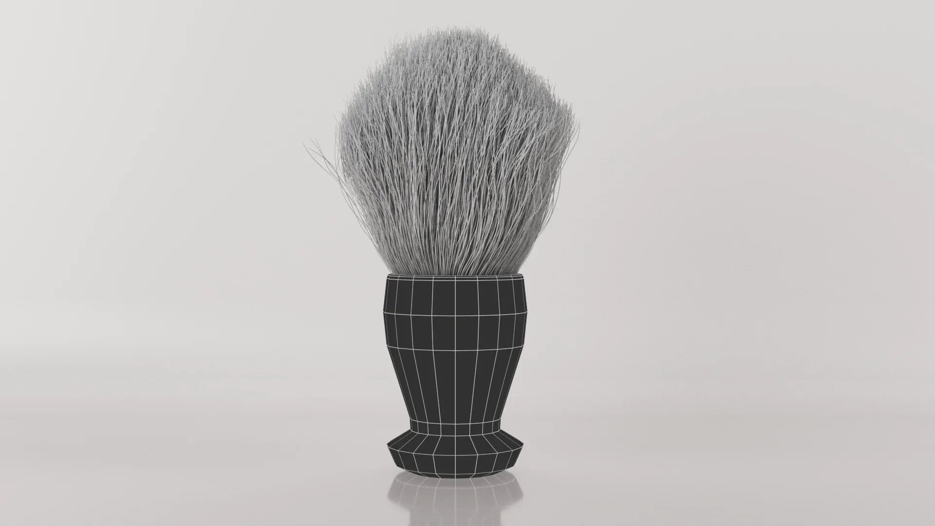 Realistic Shaving Brush