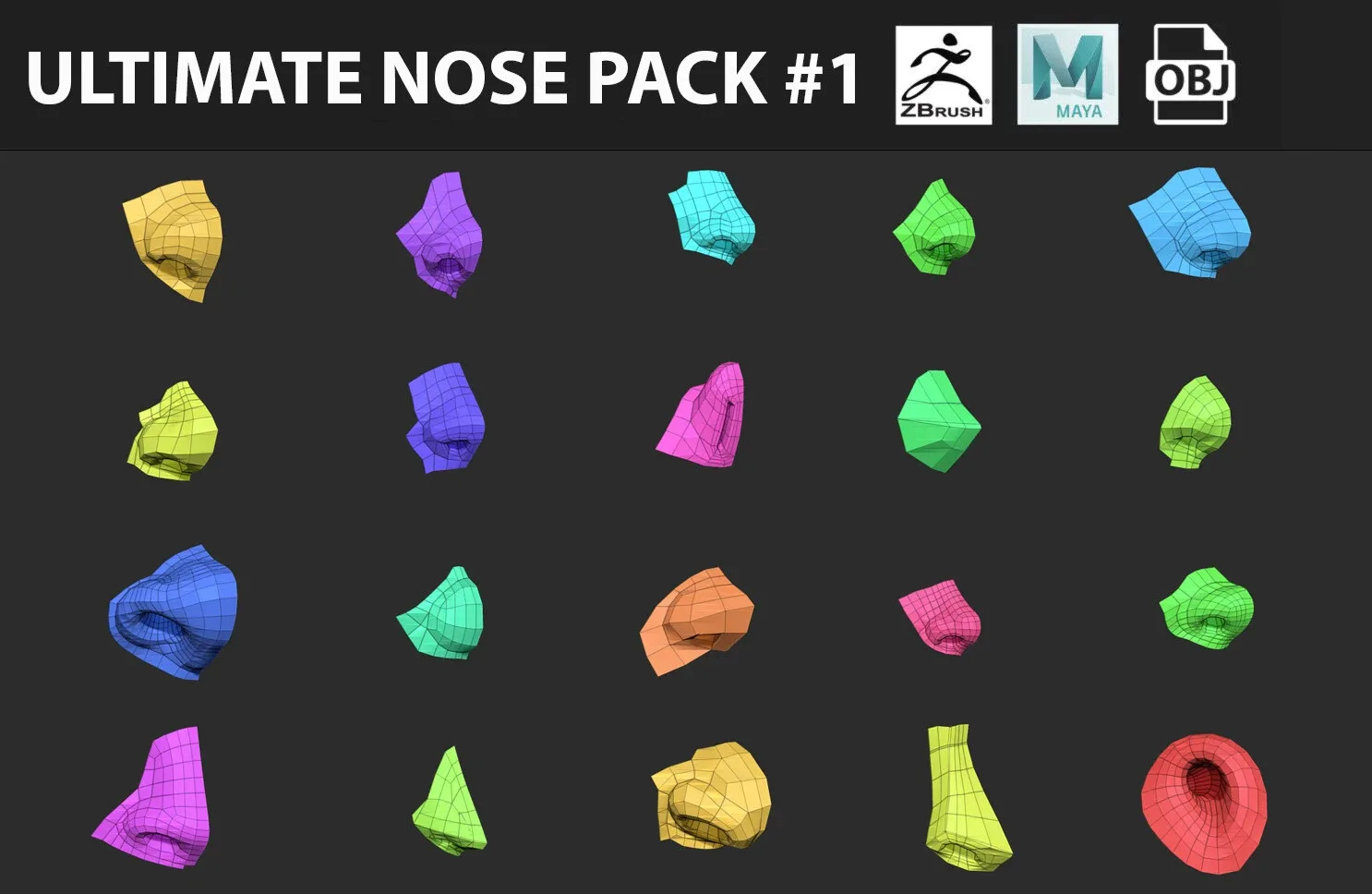 Ultimate Nose Model Pack #1