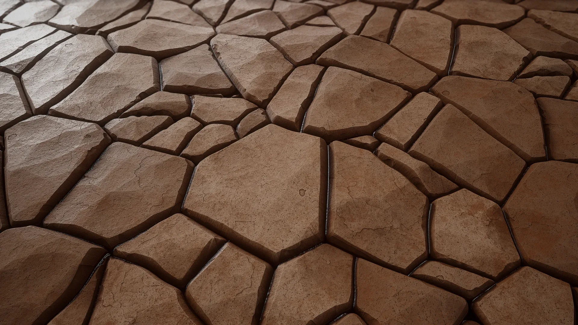 Semi Stylized Stone Floor