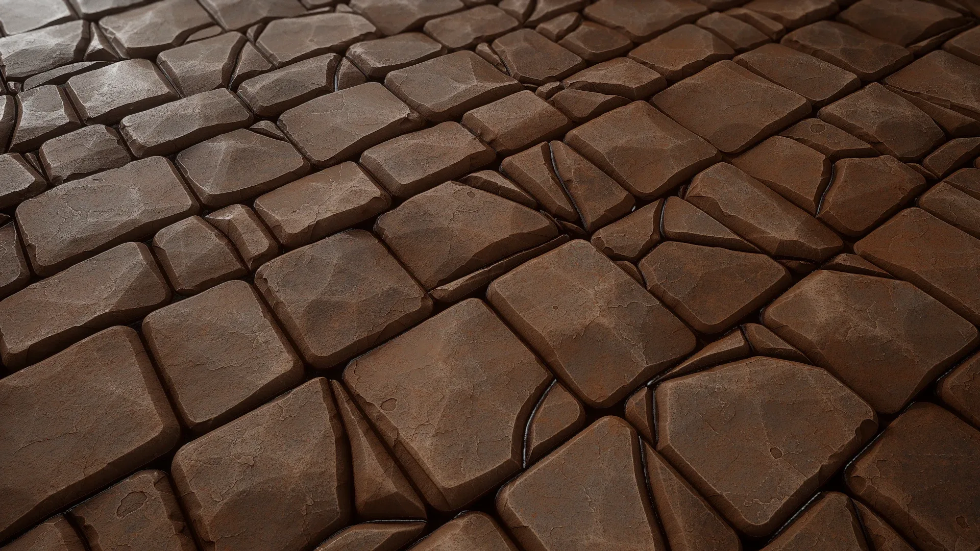 Semi Stylized Stone Floor