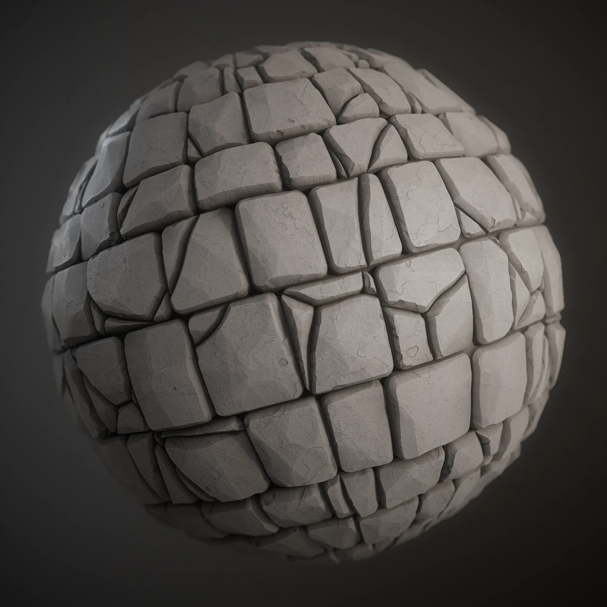 Semi Stylized Stone Floor