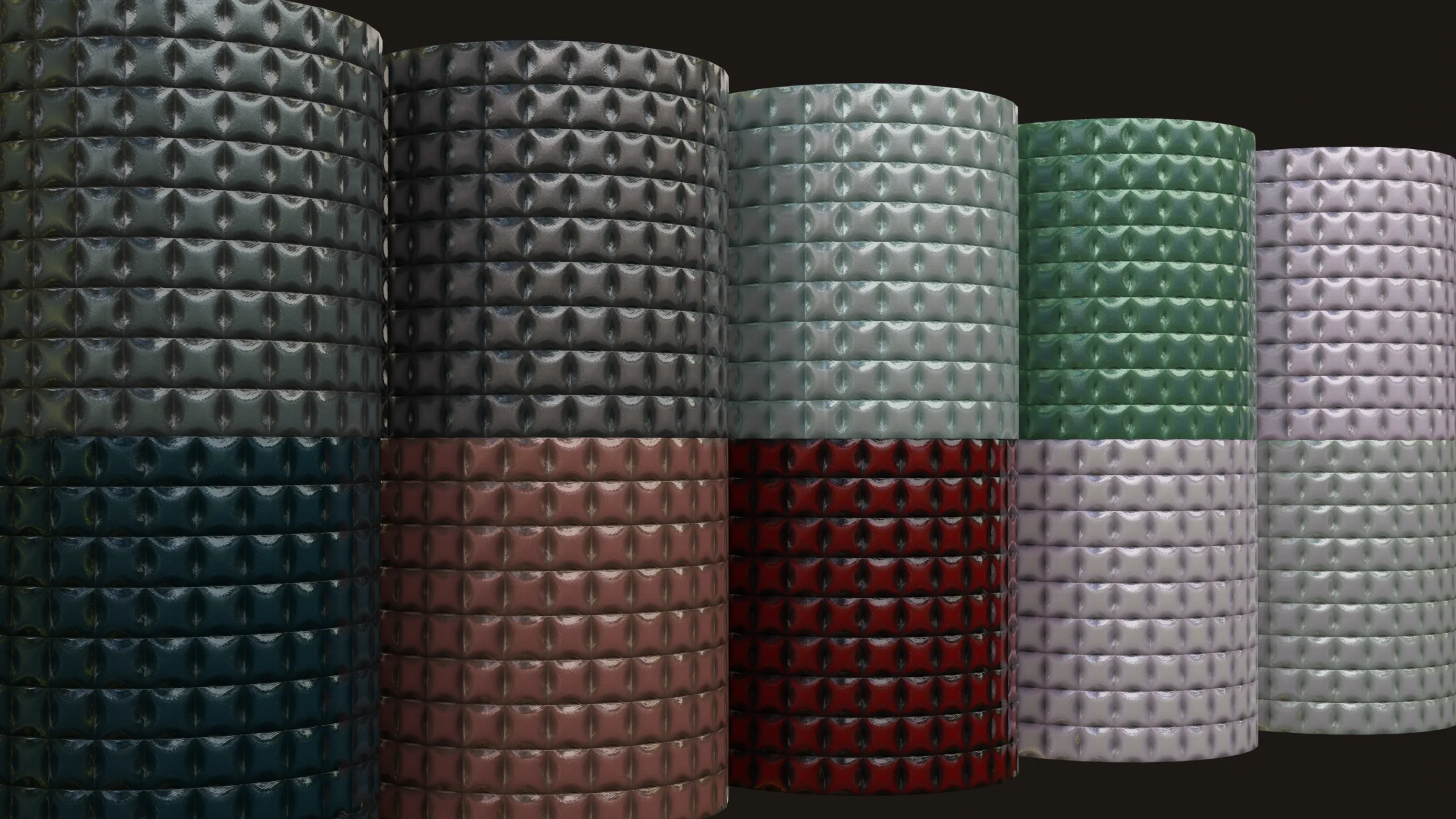 PBR TEXTURES, (Tileable/Seamless/4k) cellophane, textile