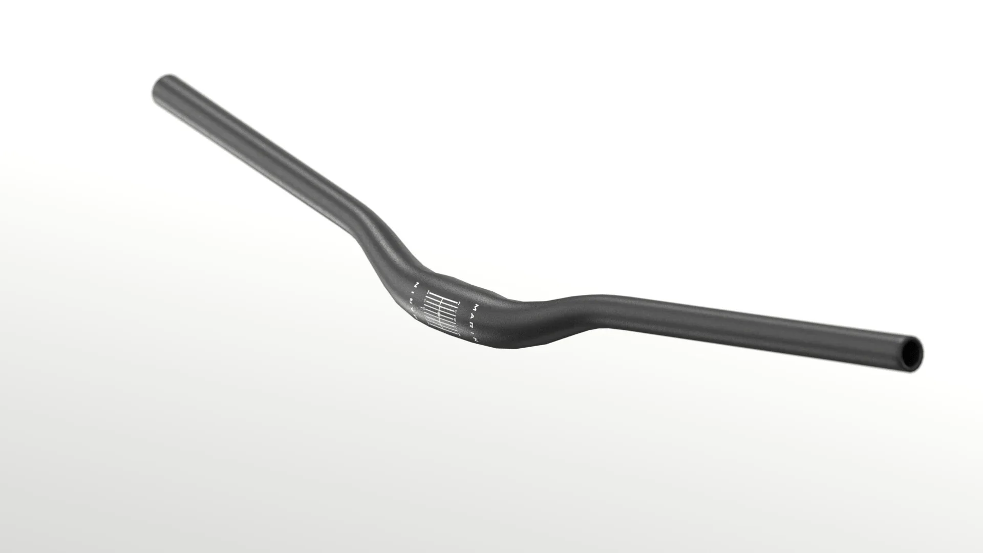 MTB handlebars in black and red FlippedNormals