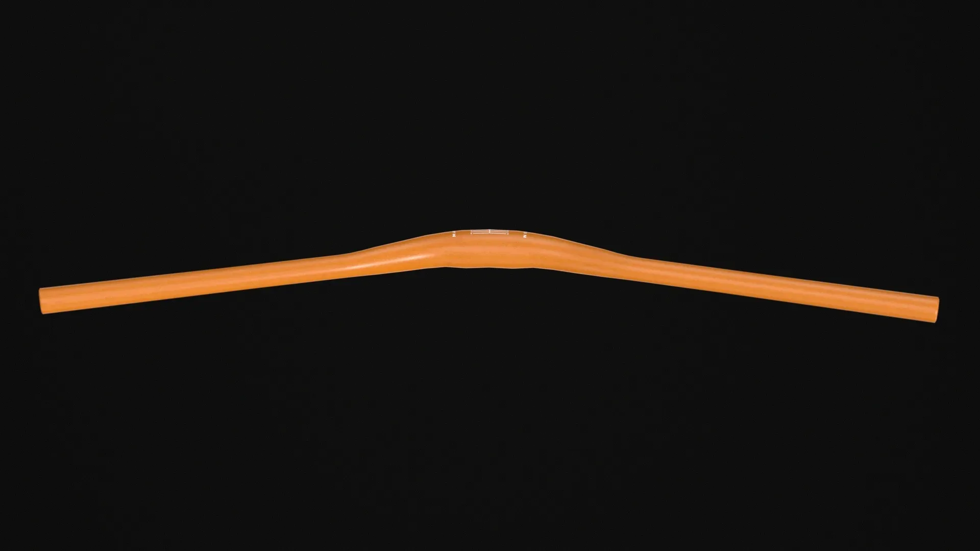 MTB handlebars in blue orange