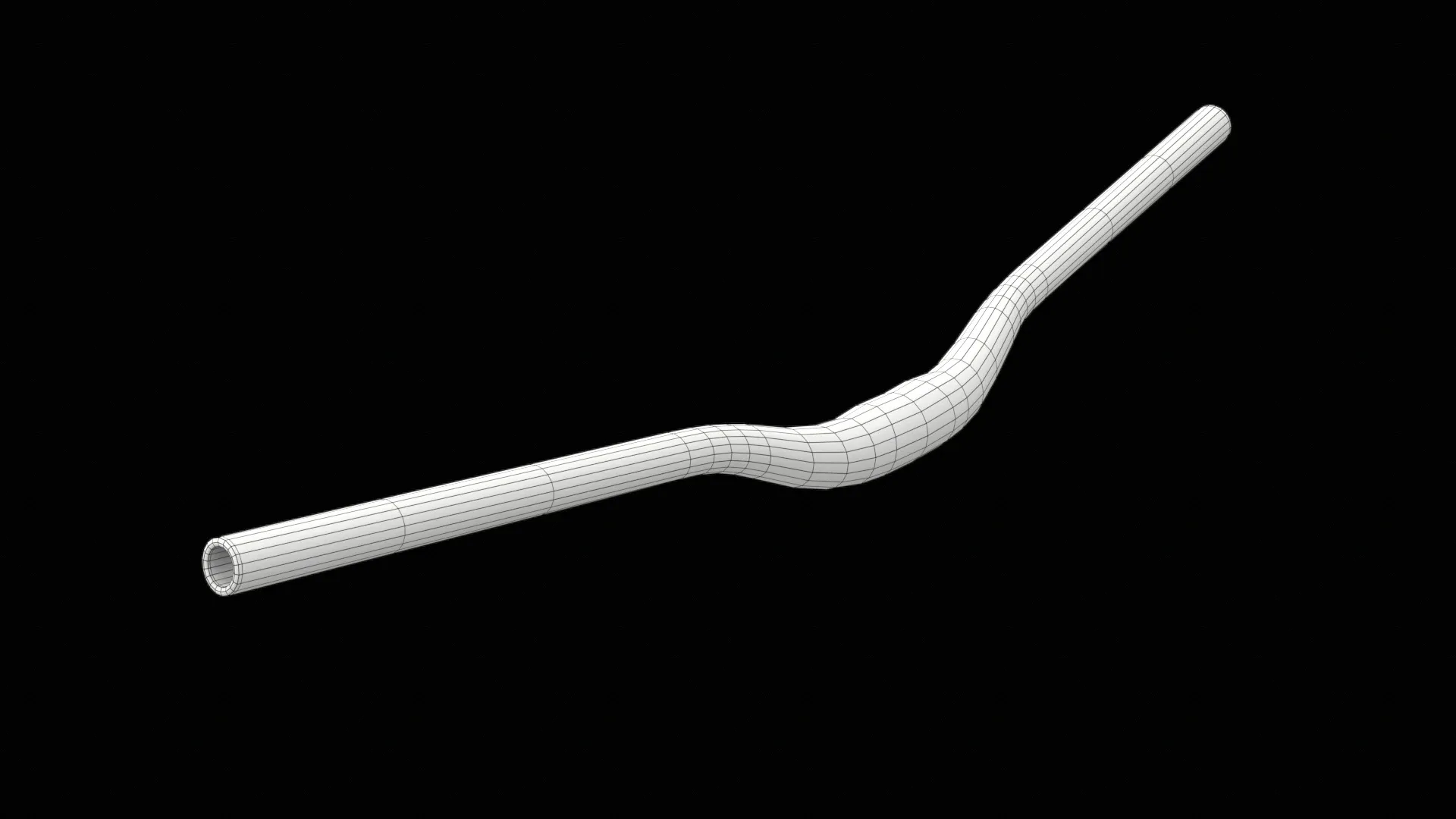 MTB handlebars in blue orange FlippedNormals