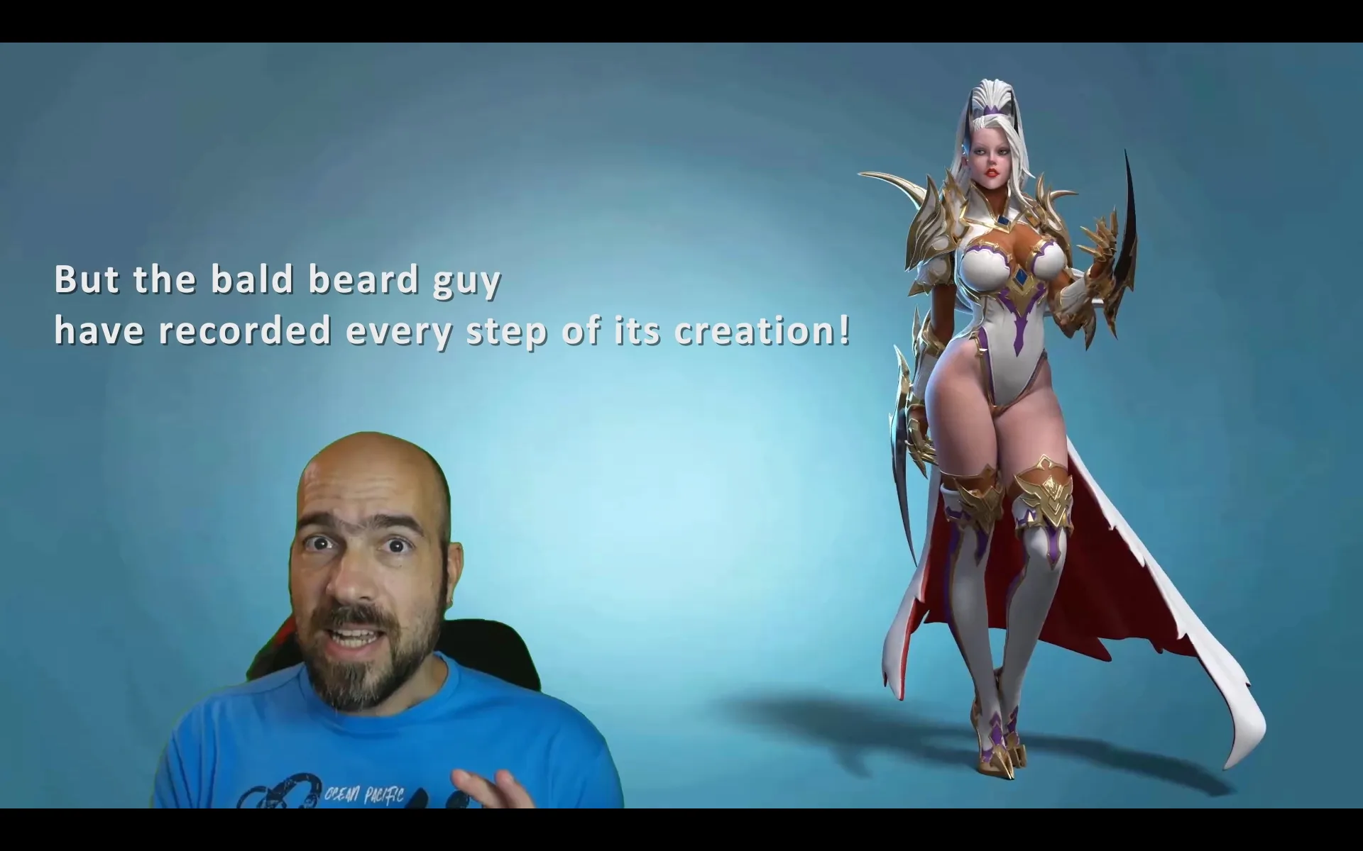 3D Female Armored Assassin in Blender course