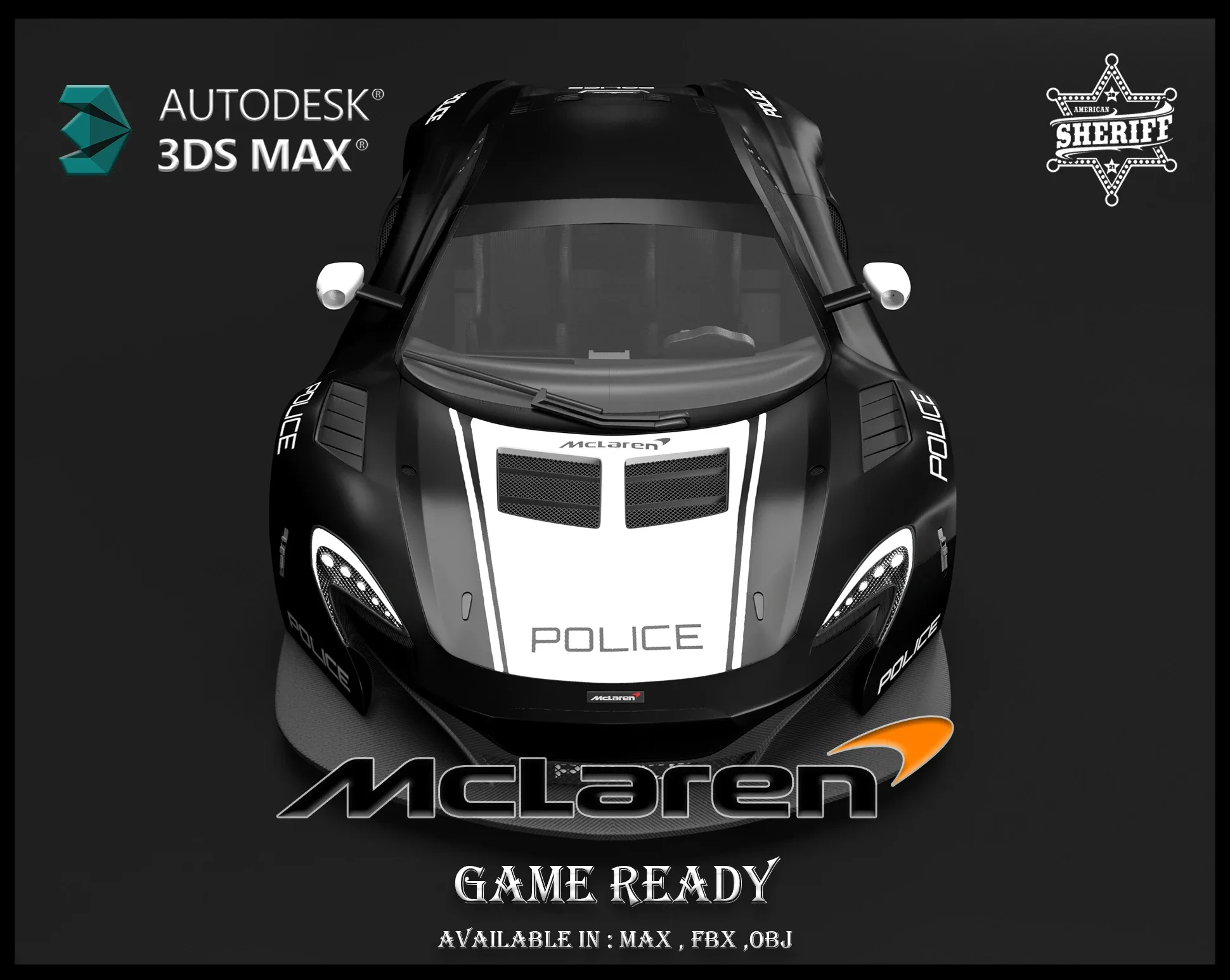 Mc Laren 650s / Police Car