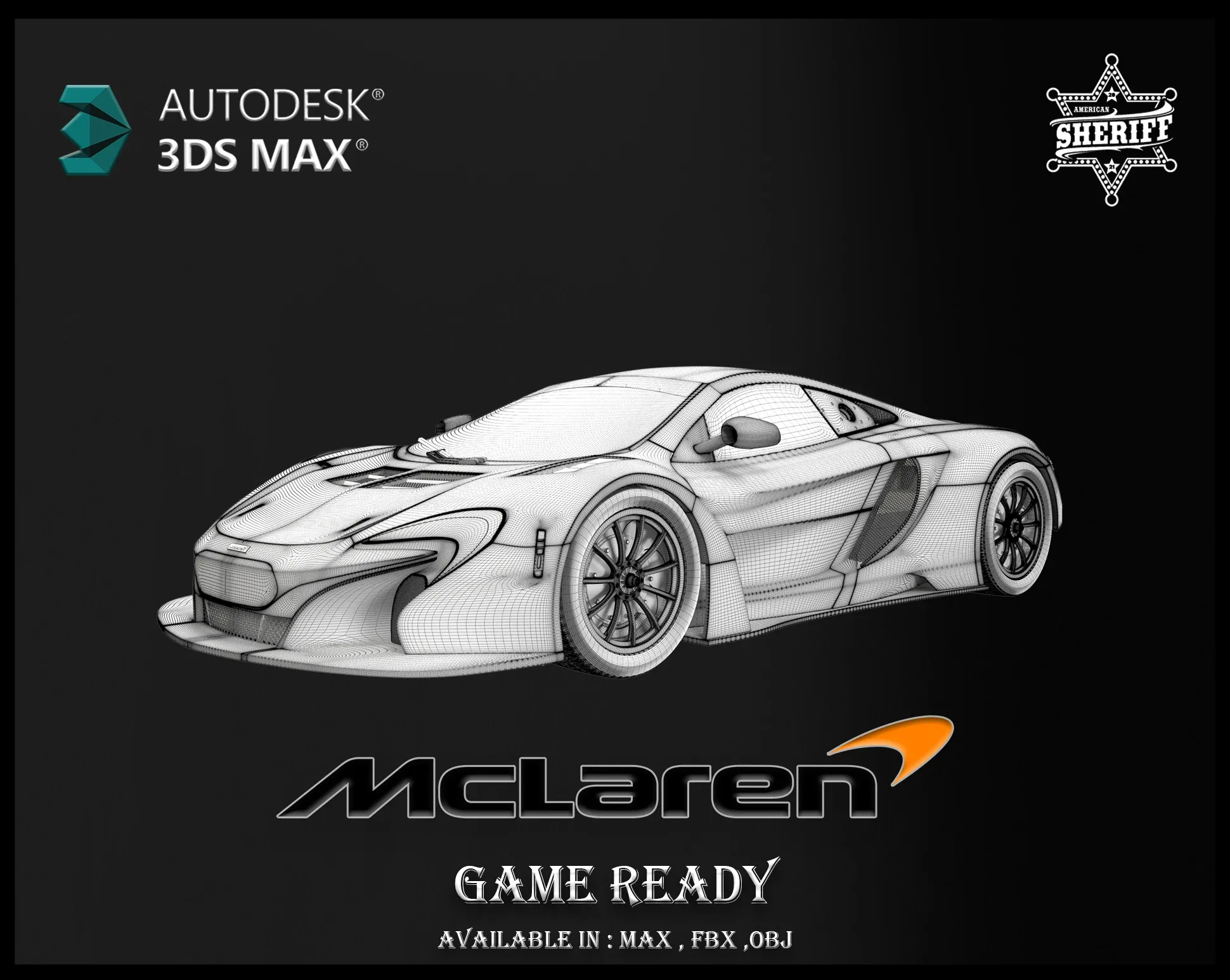 Mc Laren 650s / Police Car