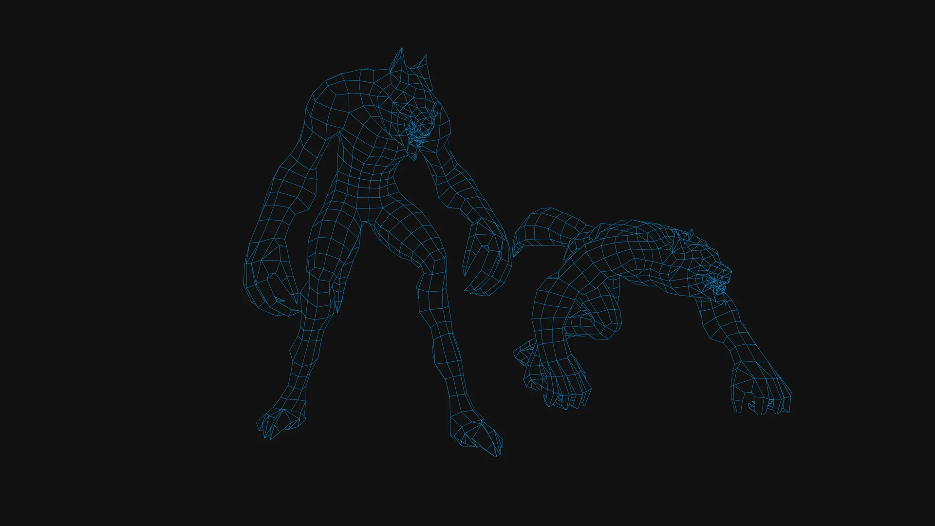 Stylized Werewolf 02