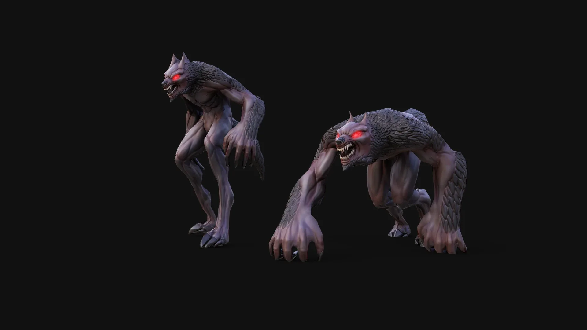 Stylized Werewolf 02