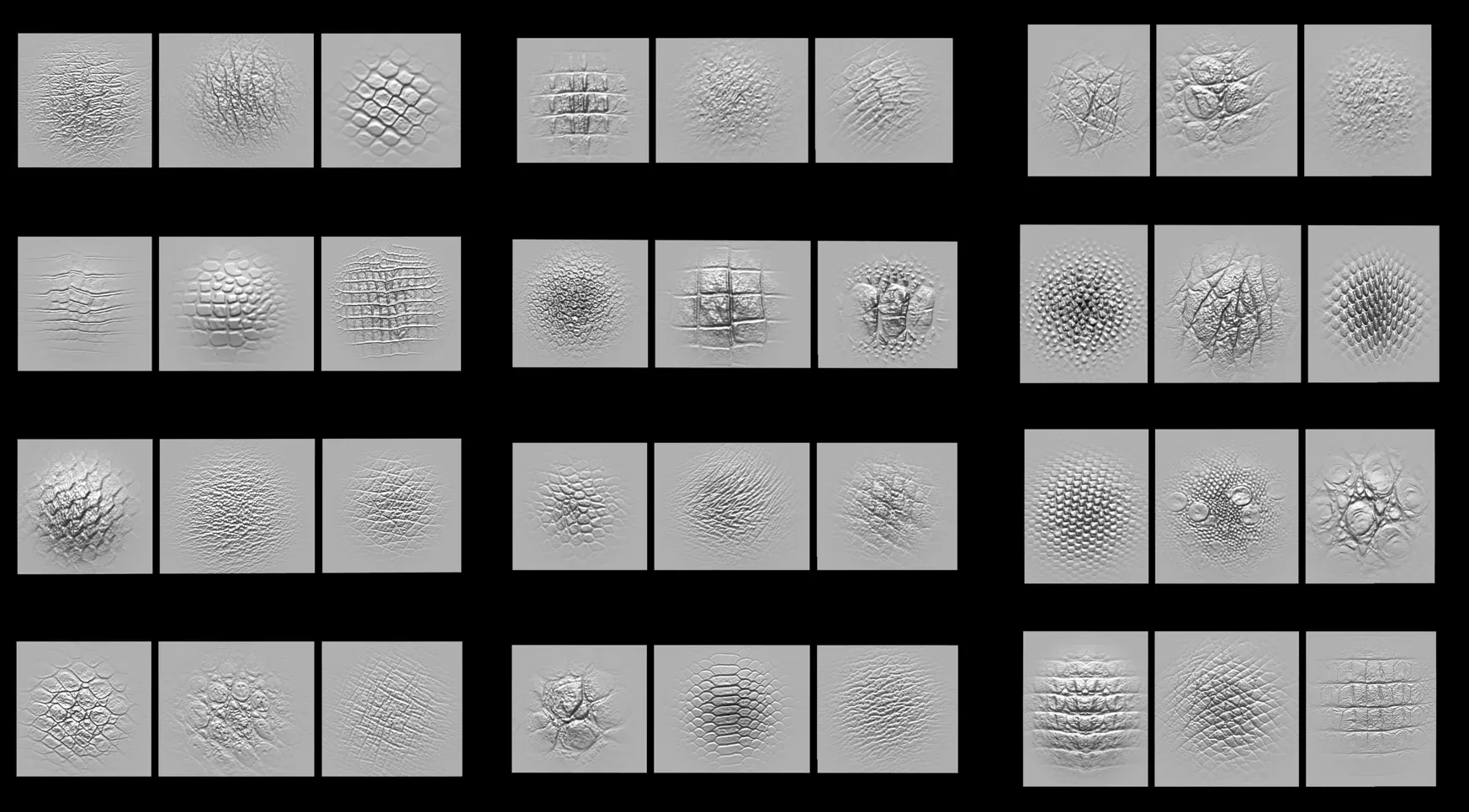 80+ Human and Animal Skin Brushes Pack - Zbrush