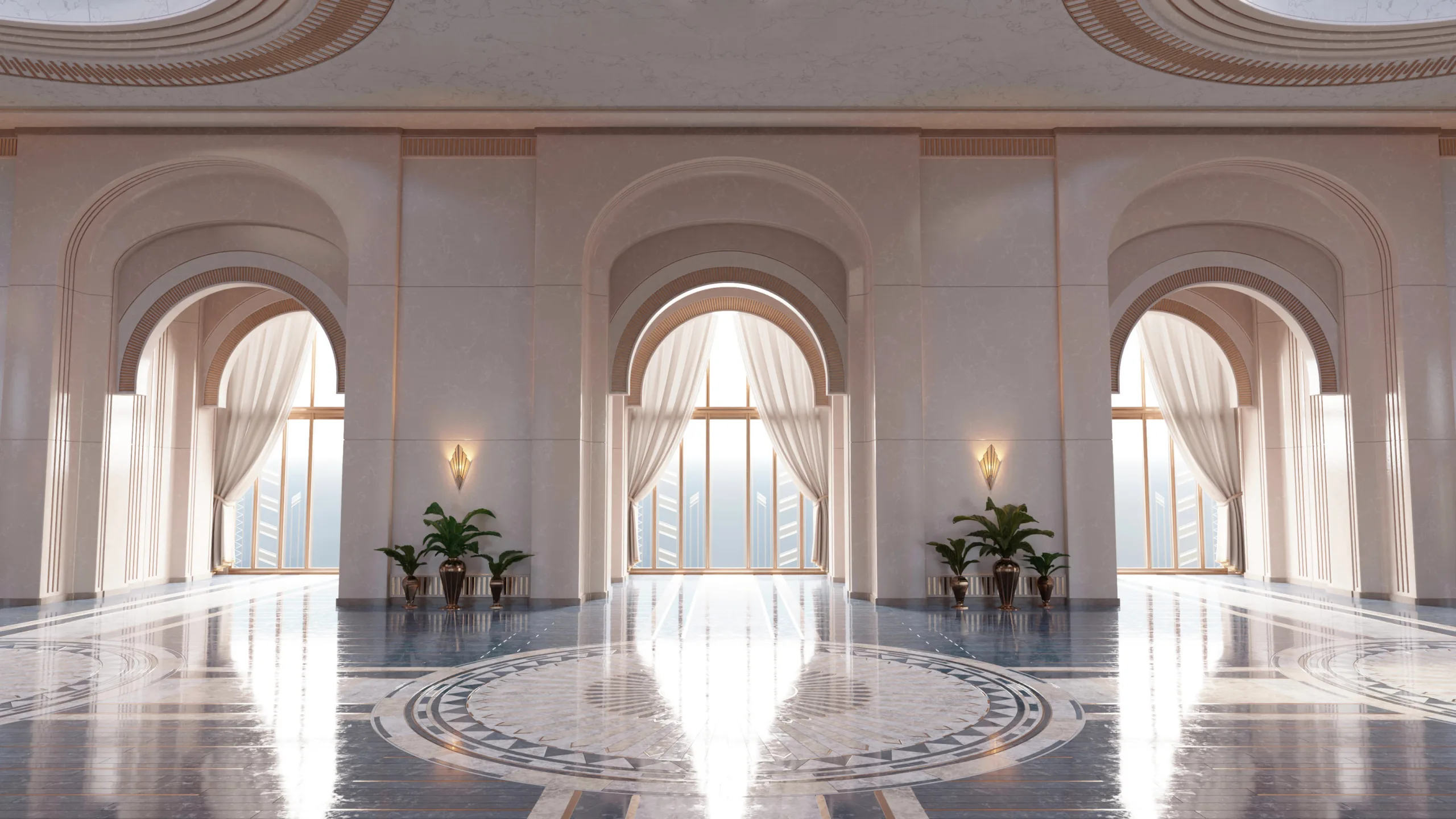 Classic Art Deco Hall