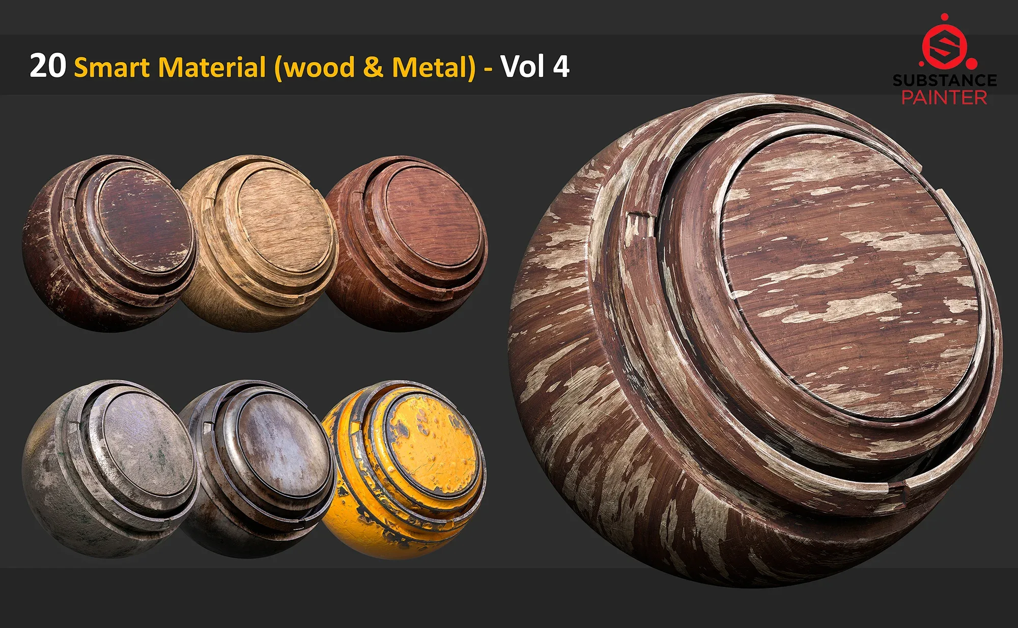 20 Smart Material ( Wood & Metal ) - Vol 4