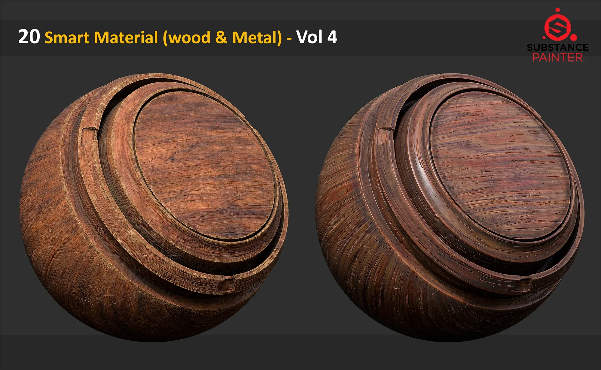 20 Smart Material ( Wood & Metal ) - Vol 4