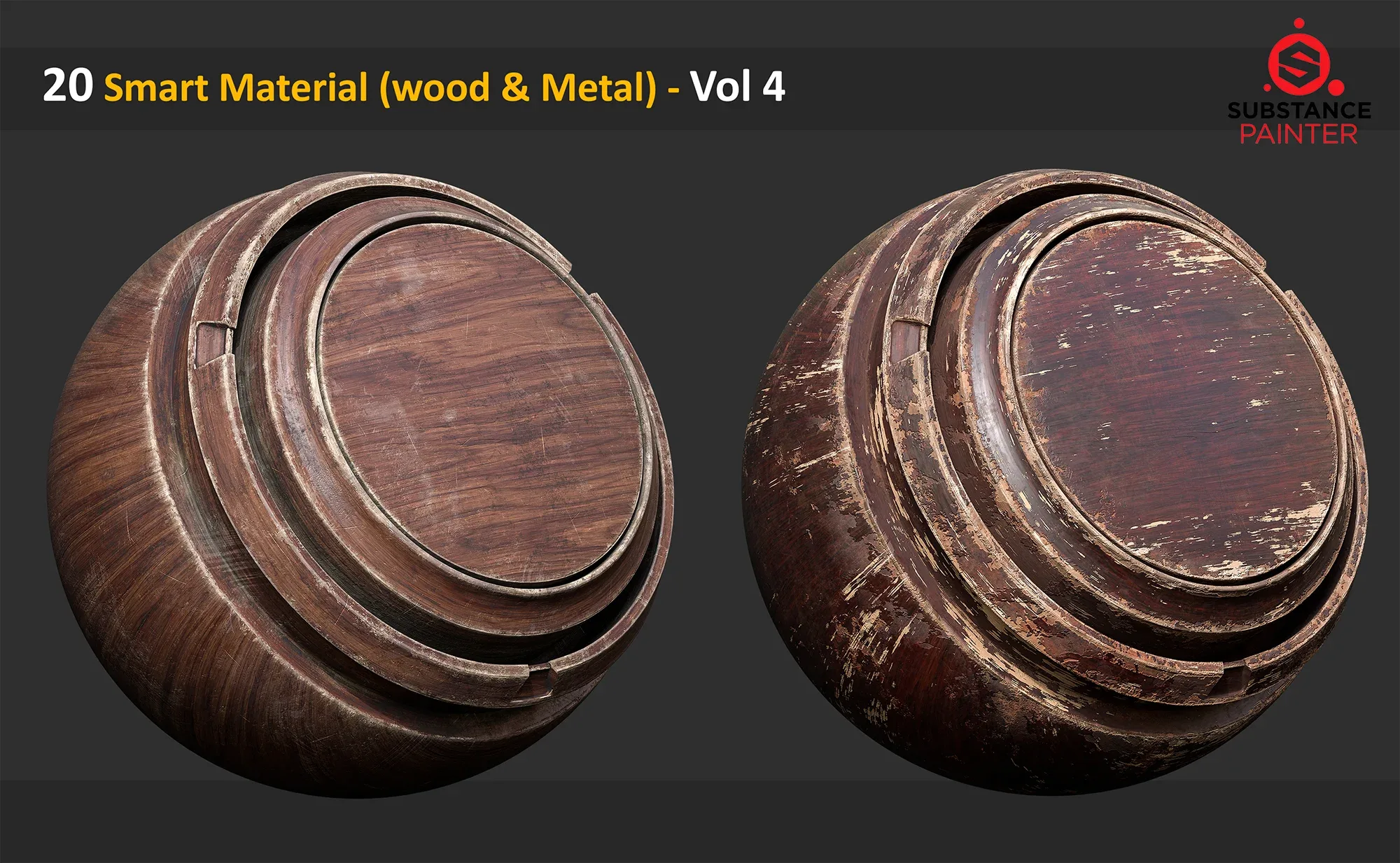 20 Smart Material ( Wood & Metal ) - Vol 4