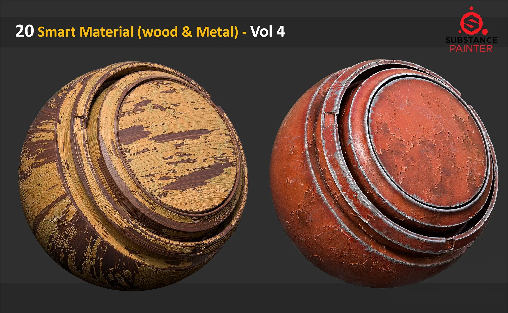 20 Smart Material ( Wood & Metal ) - Vol 4