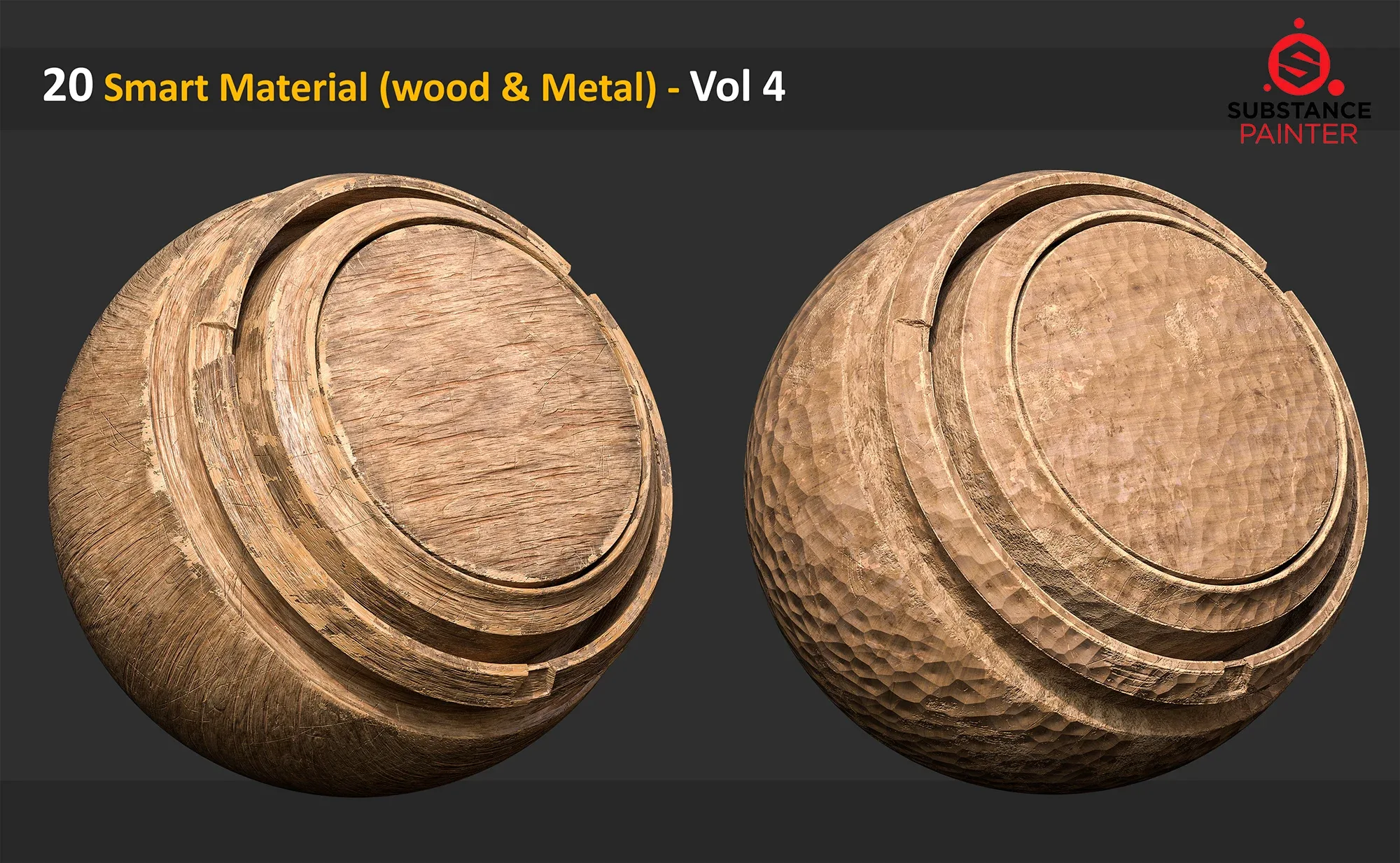 20 Smart Material ( Wood & Metal ) - Vol 4